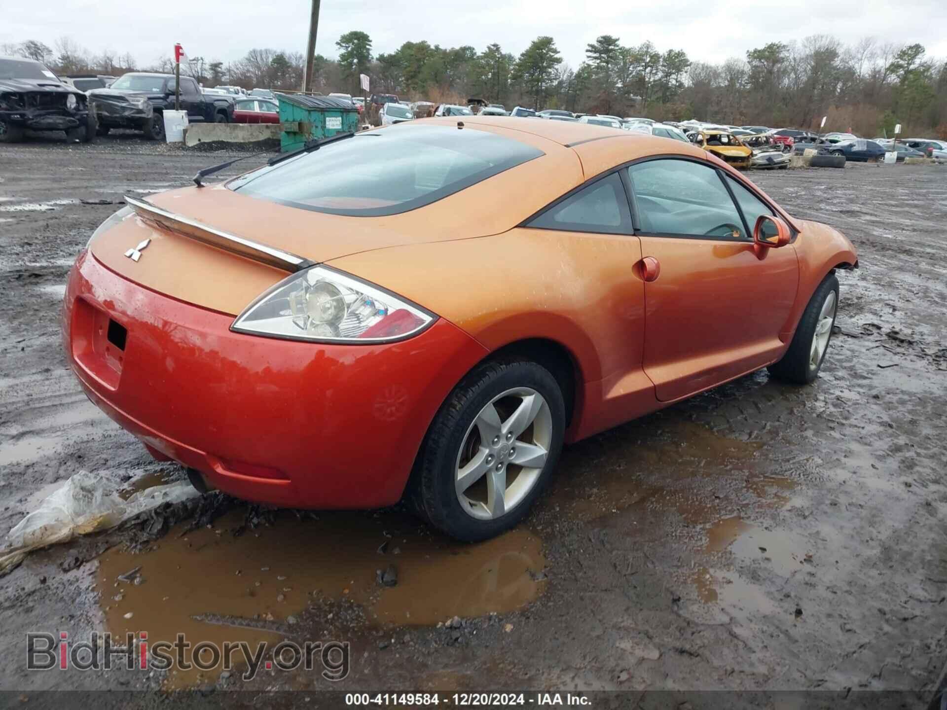 2006 MITSUBISHI ECLIPSE - VIN: 4A3AK24F76E023616 - Фото 4