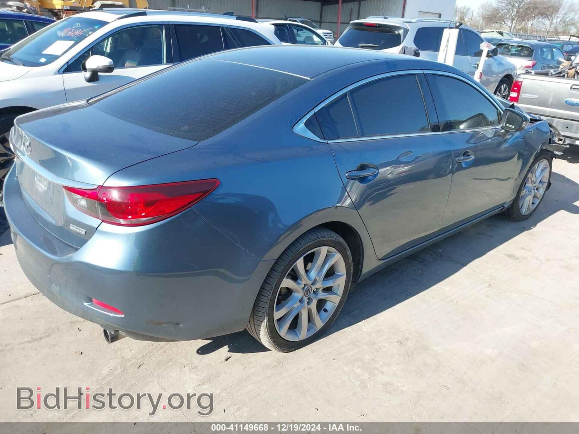 2016 MAZDA 6 - VIN: JM1GJ1V50G1422764 - Фото 4