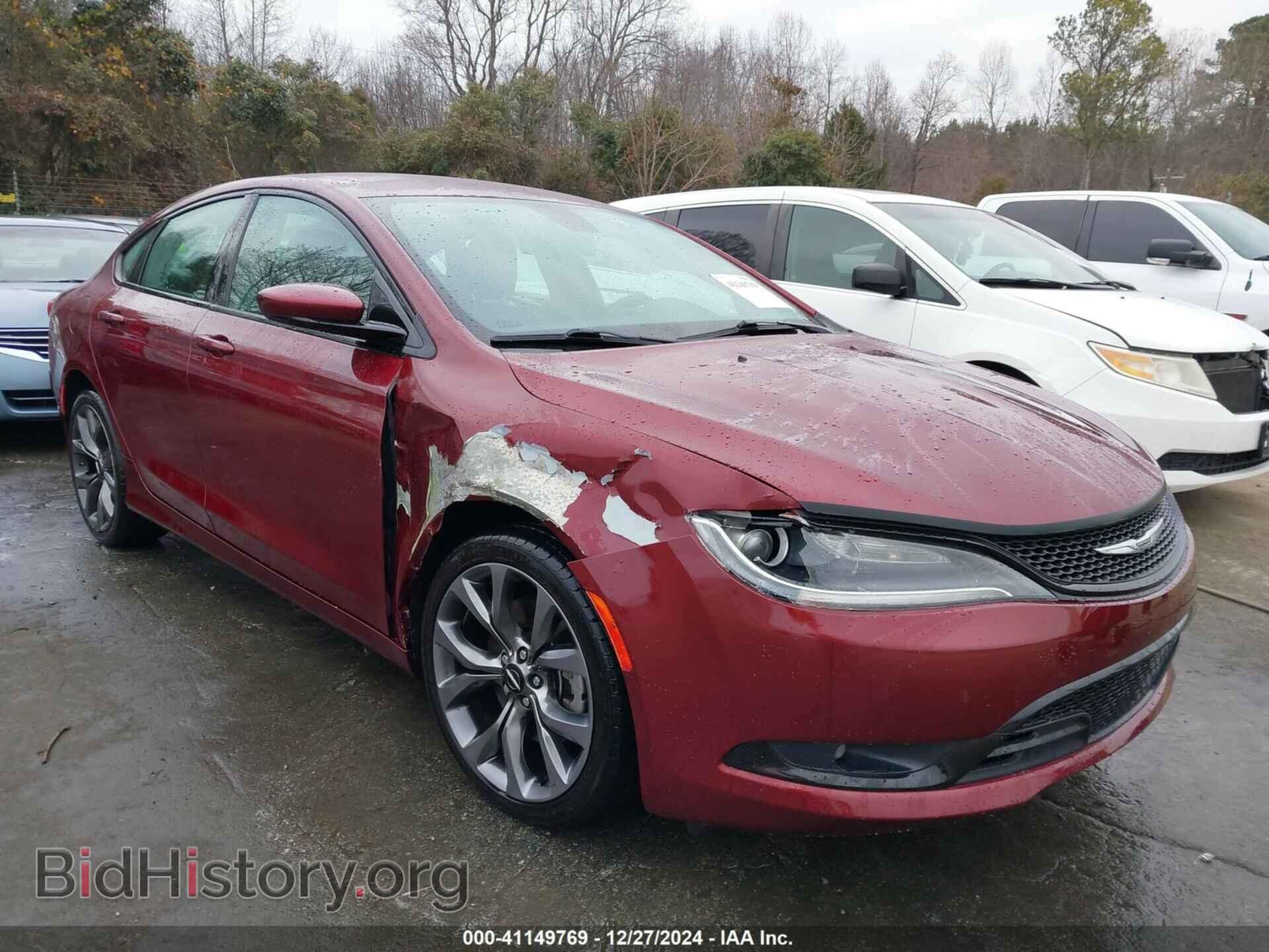 Фотография 1C3CCCBGXFN686757 - CHRYSLER 200 2015