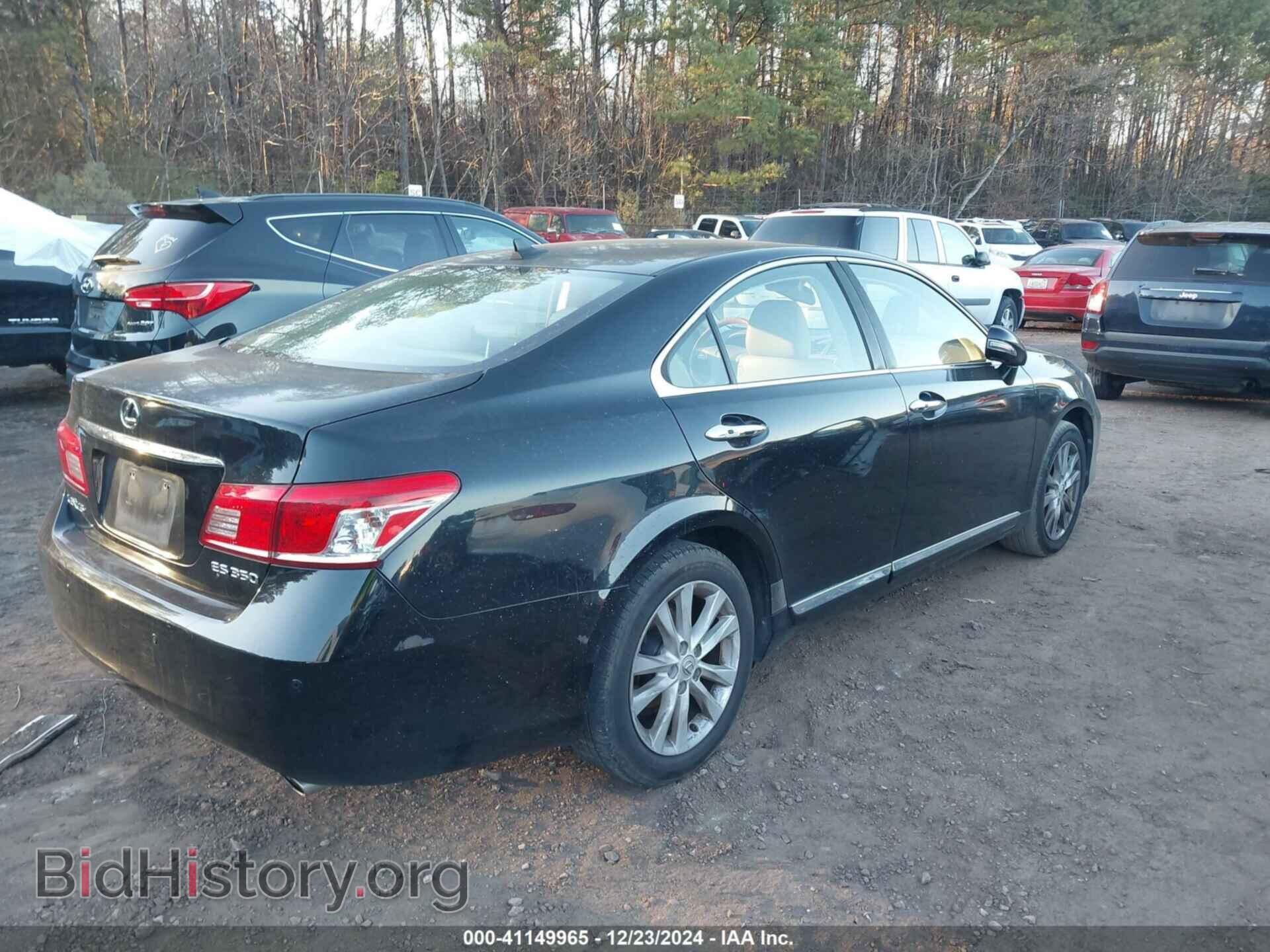 2010 LEXUS ES - VIN: JTHBK1EG8A2400973 - Фото 4
