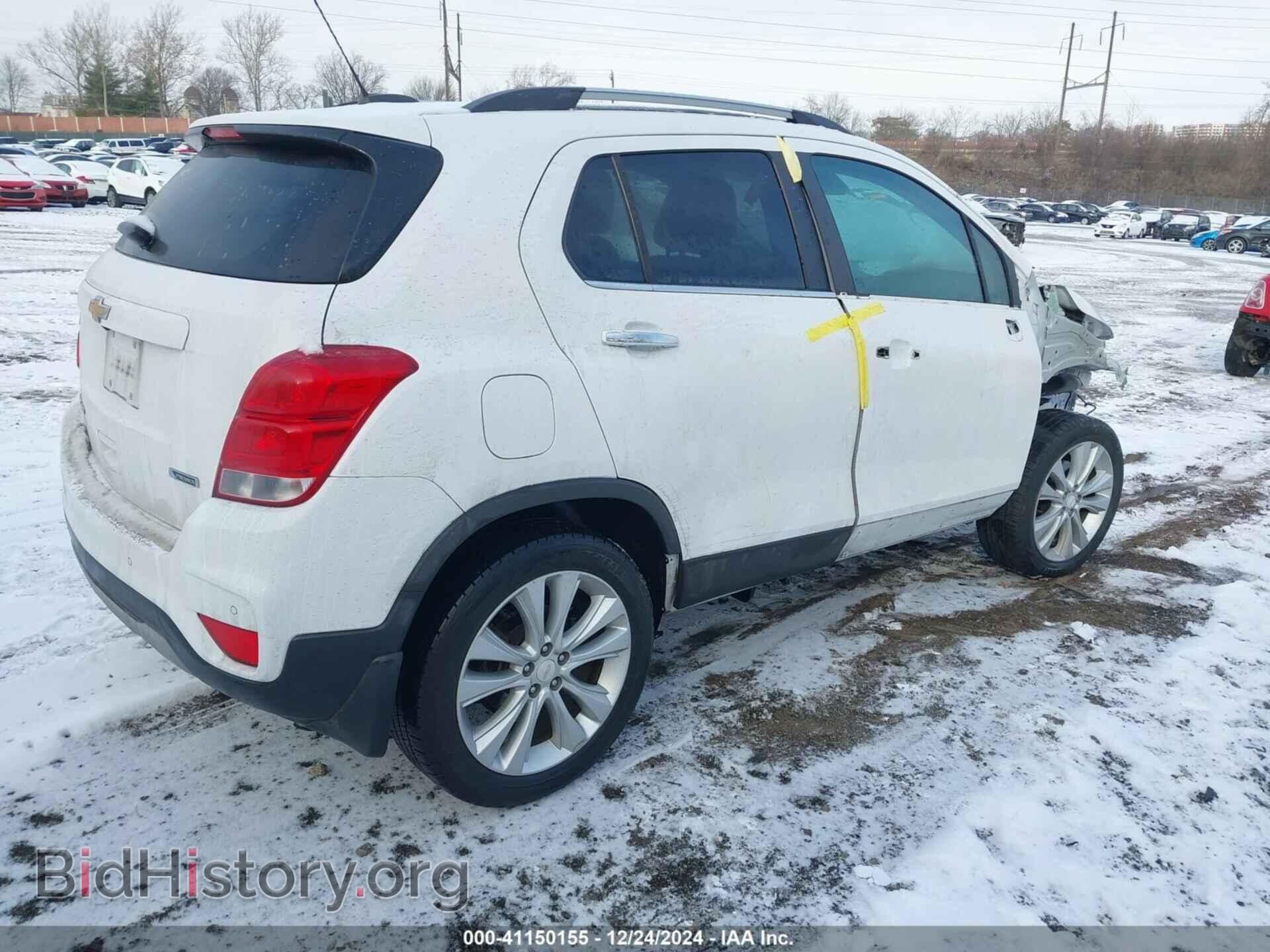 2017 CHEVROLET TRAX - VIN: 3GNCJRSB2HL251833 - Фото 4