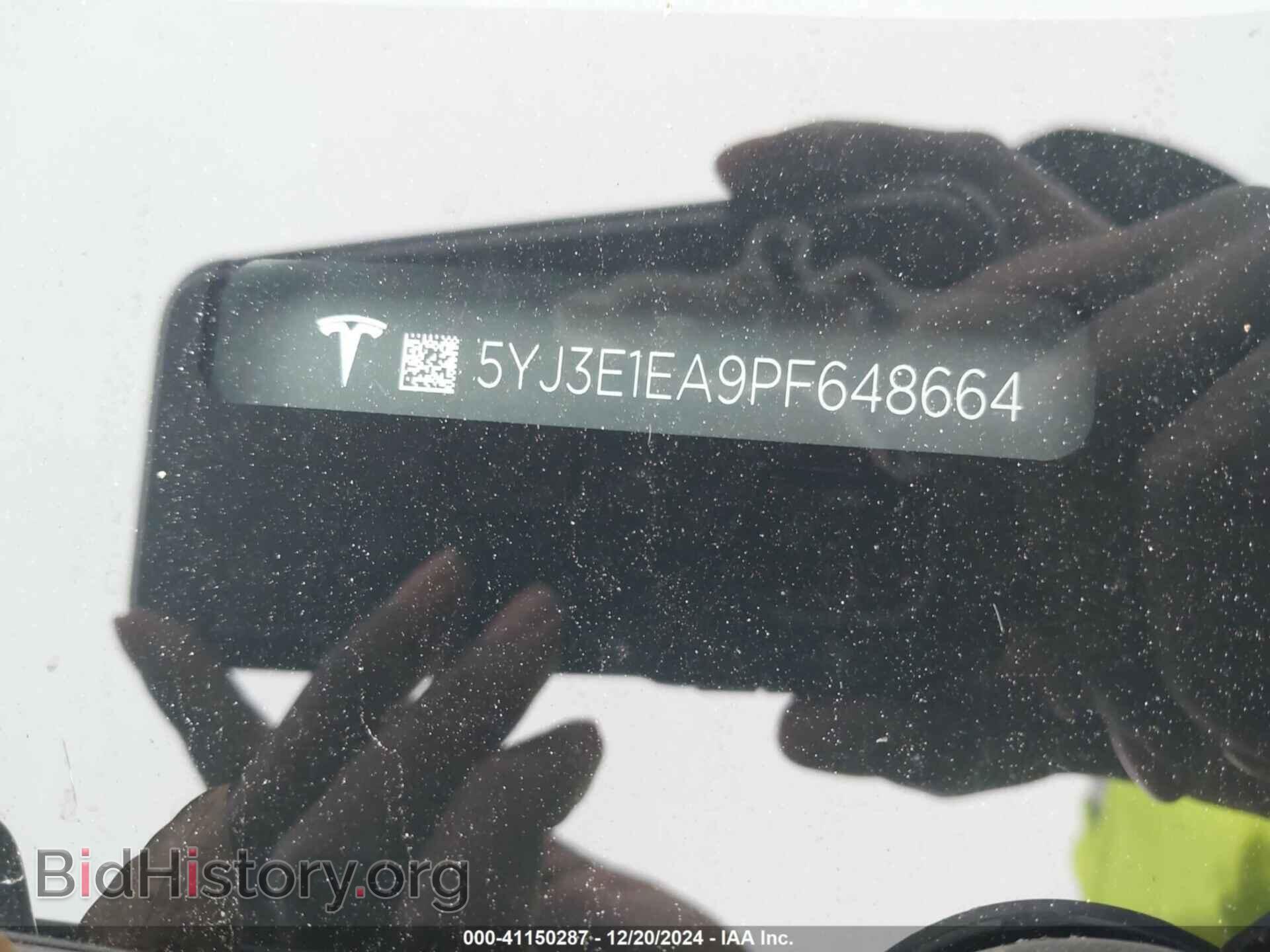 2023 TESLA MODEL 3 - VIN: 5YJ3E1EA9PF648664 - Фото 9