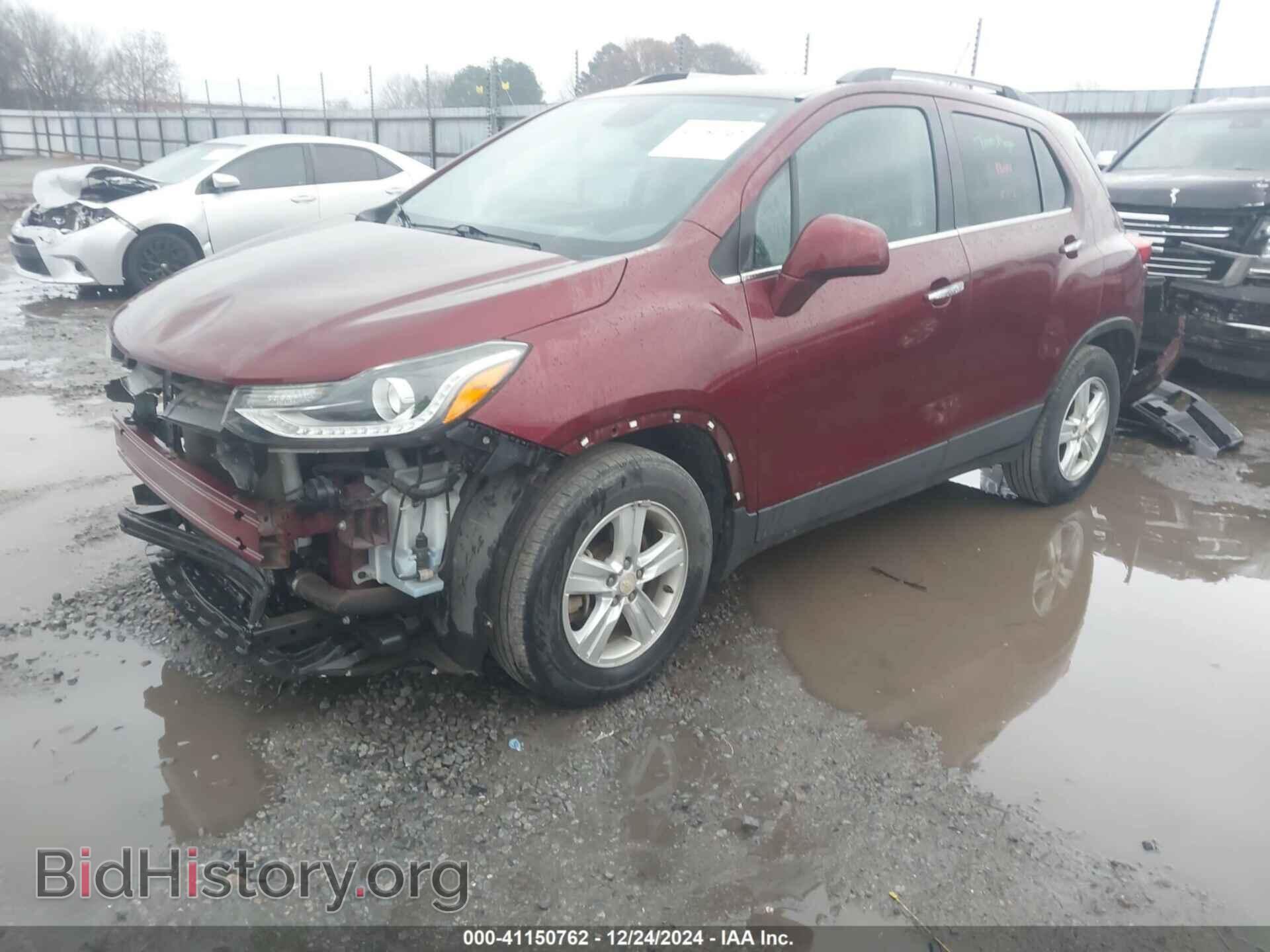 2017 CHEVROLET TRAX - VIN: 3GNCJLSB8HL144444 - Фото 2