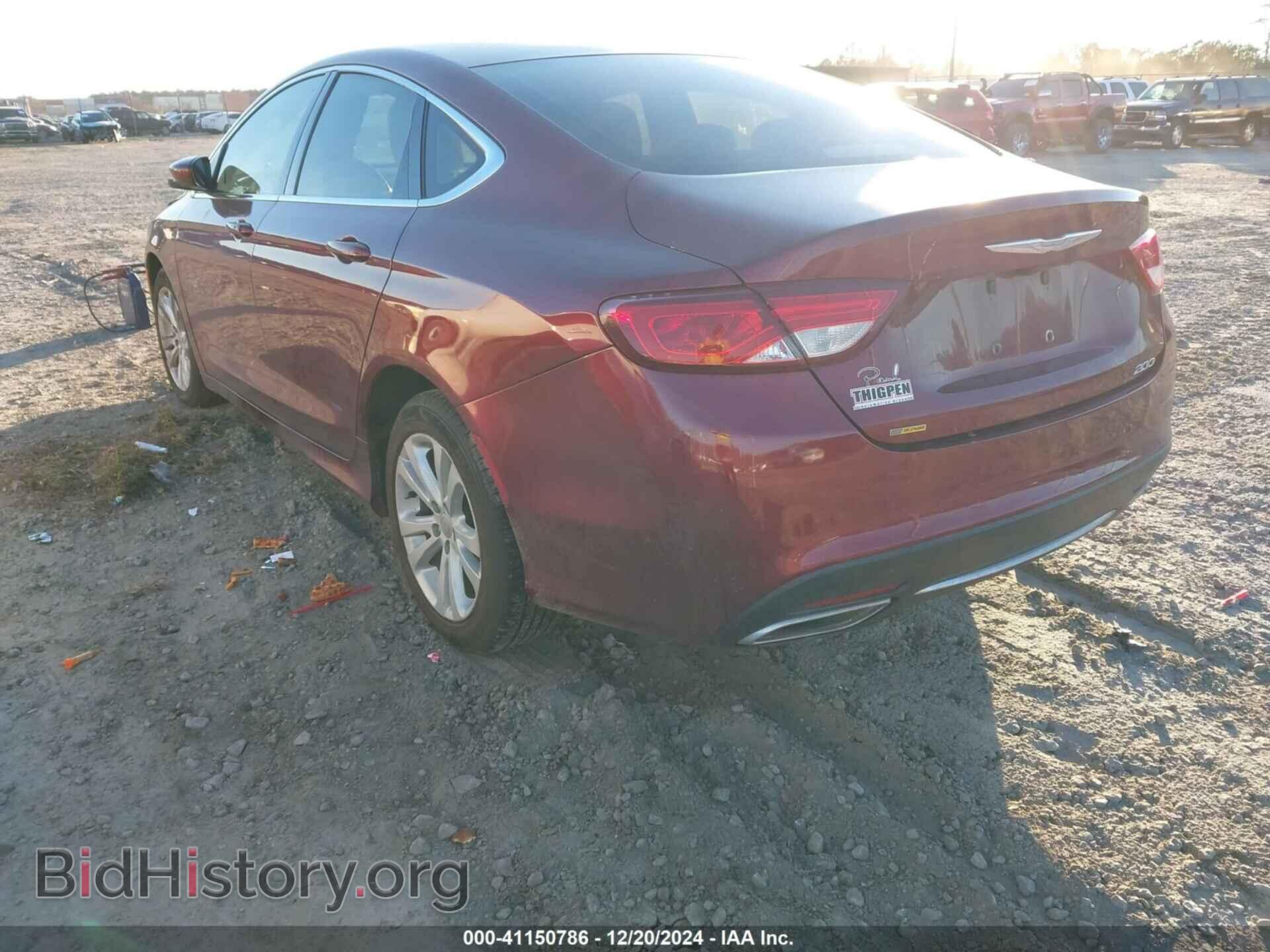 2017 CHRYSLER 200 - VIN: 1C3CCCAG1HN512242 - Фото 3