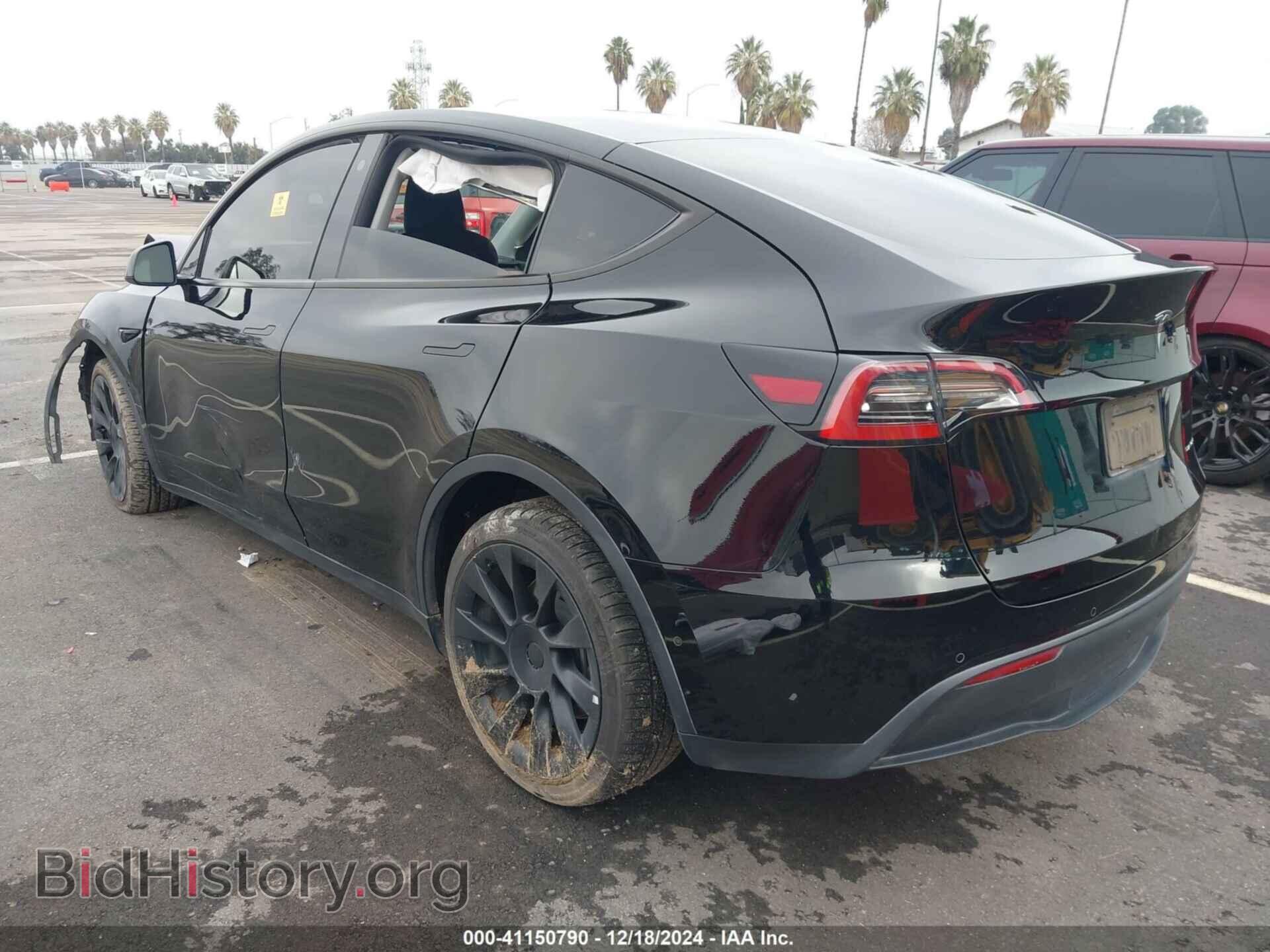 2021 TESLA MODEL Y - VIN: 5YJYGDEE6MF232152 - Фото 3