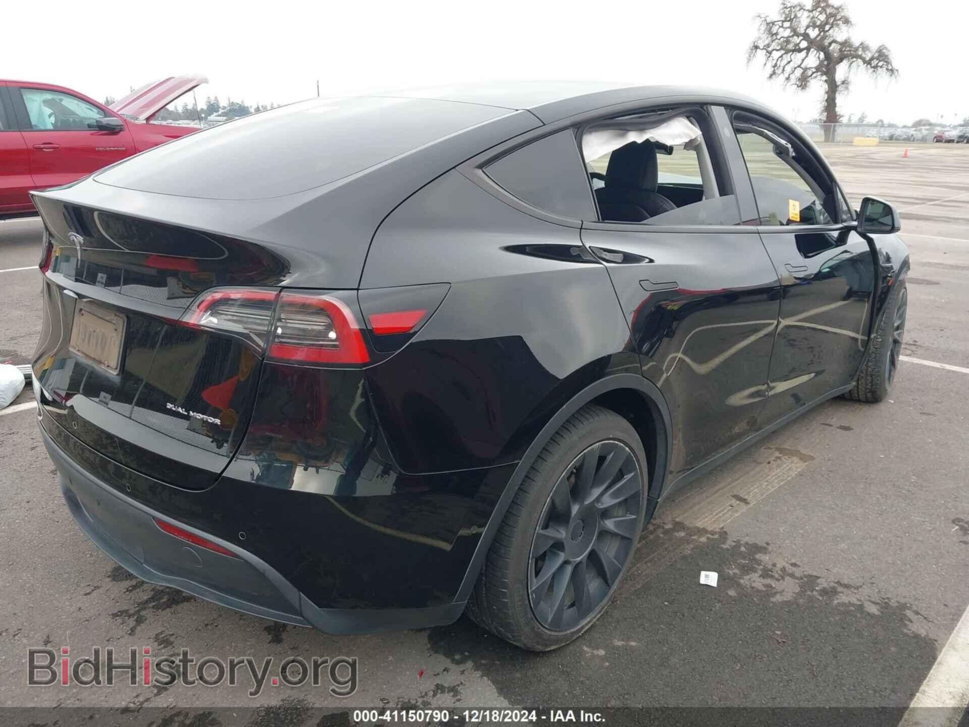 2021 TESLA MODEL Y - VIN: 5YJYGDEE6MF232152 - Фото 4