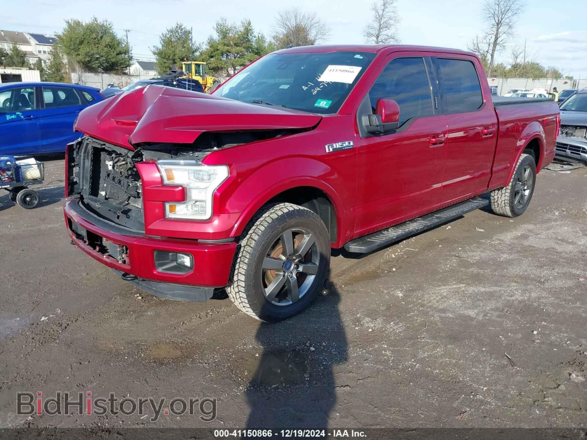 2015 FORD F-150 - VIN: 1FTFW1EF2FFB76243 - Фото 2