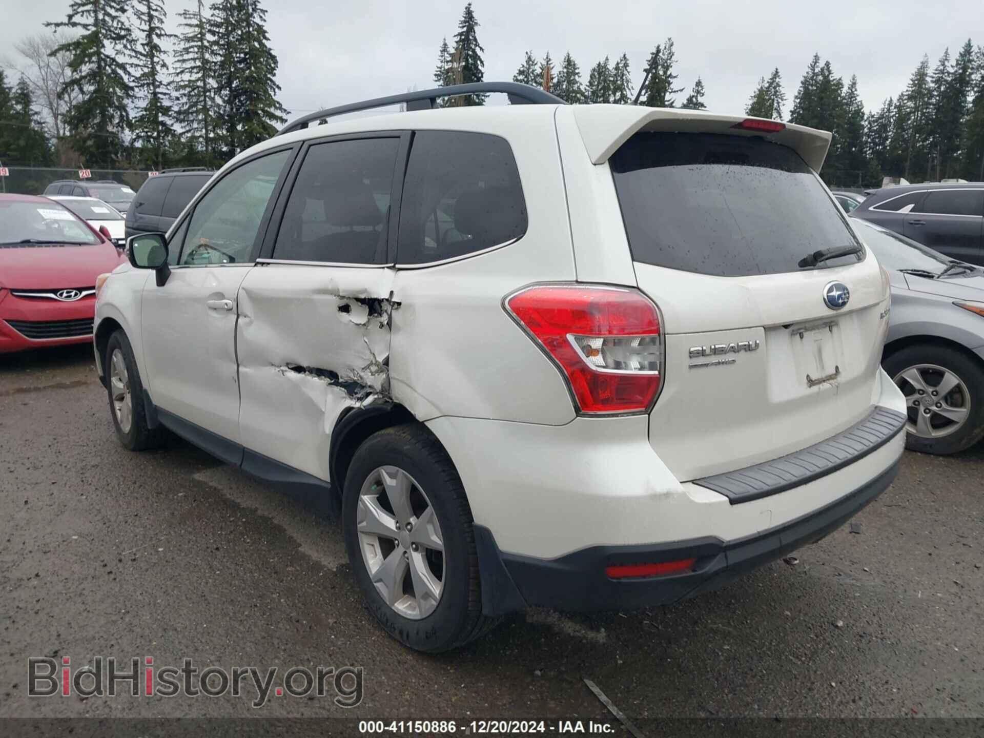 2014 SUBARU FORESTER - VIN: JF2SJAMC7EH447189 - Фото 3