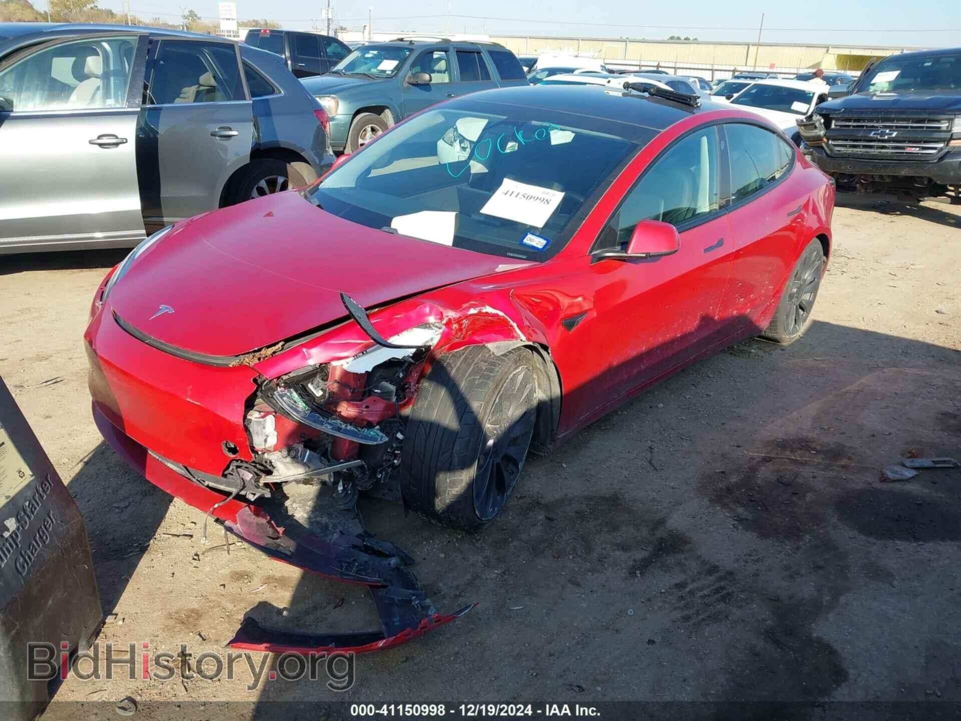 2021 TESLA MODEL 3 - VIN: 5YJ3E1EC2MF926060 - Фото 2