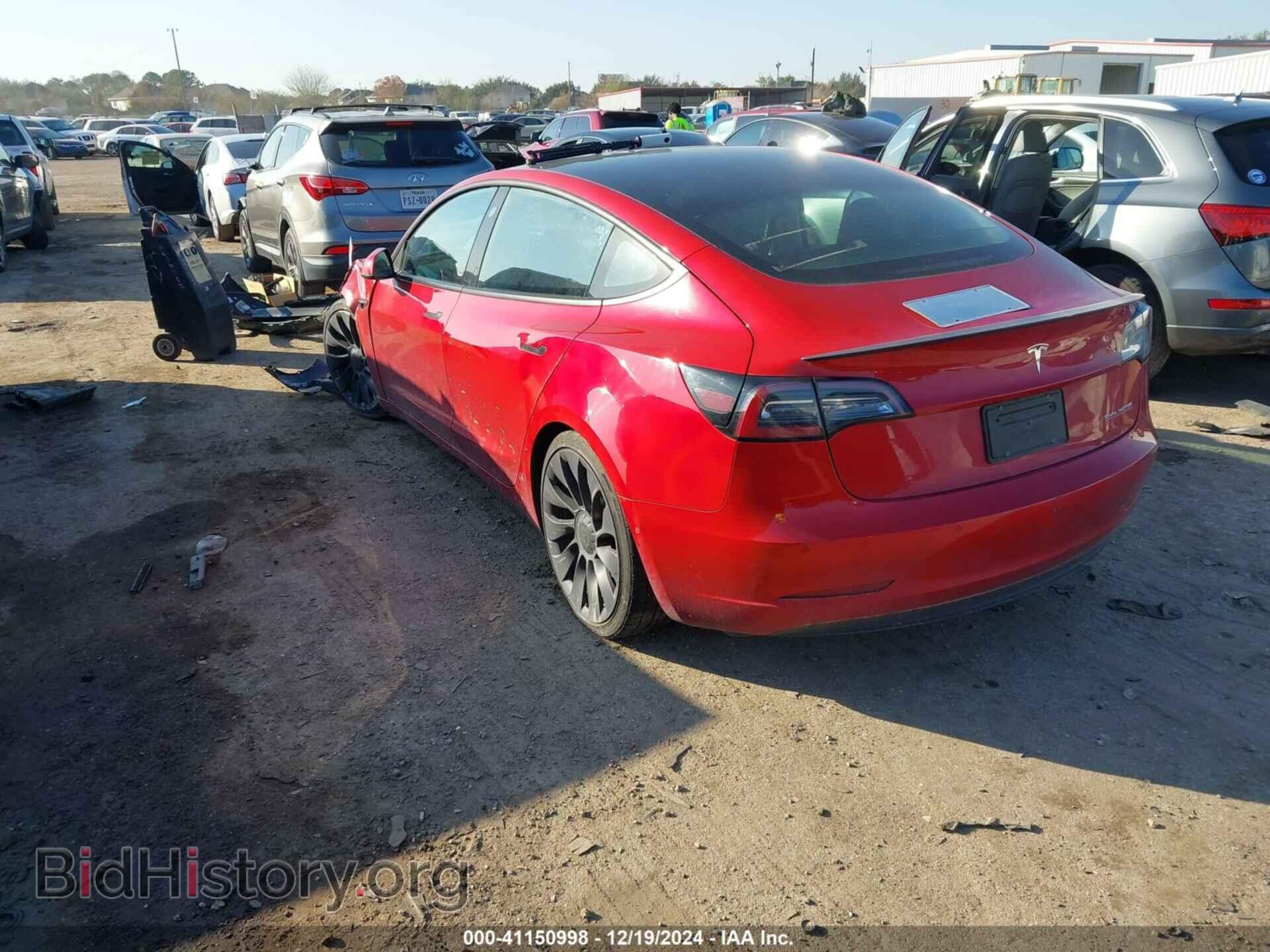 2021 TESLA MODEL 3 - VIN: 5YJ3E1EC2MF926060 - Фото 3