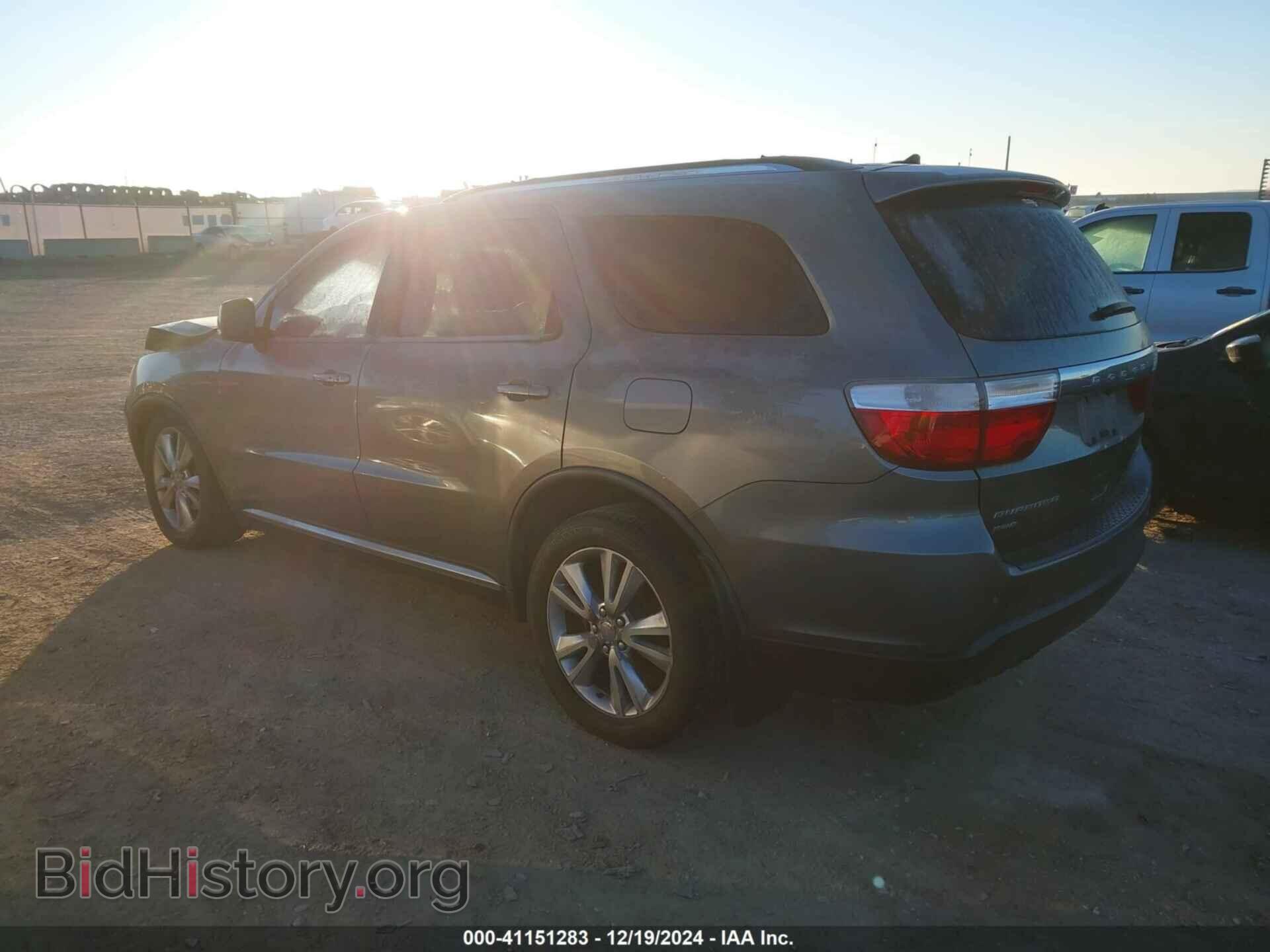 2012 DODGE DURANGO - VIN: 1C4RDJDG9CC100562 - Фото 3