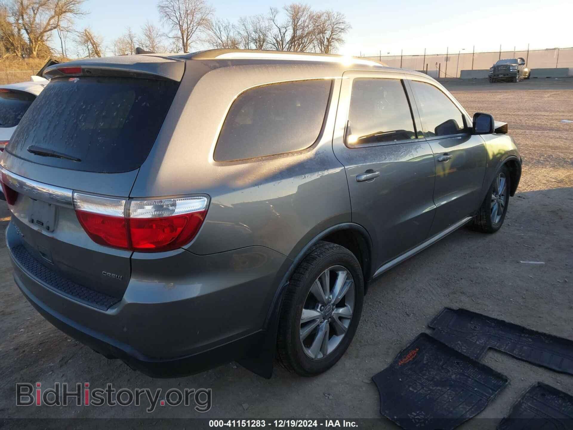 2012 DODGE DURANGO - VIN: 1C4RDJDG9CC100562 - Фото 4
