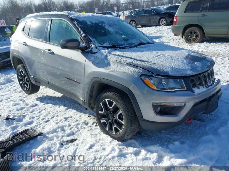 2020 Jeep COMPASS Trailhawk 4X4 (VIN 3C4NJDDB7LT111917) — photo 1 of 20, IAAI, damage: left side