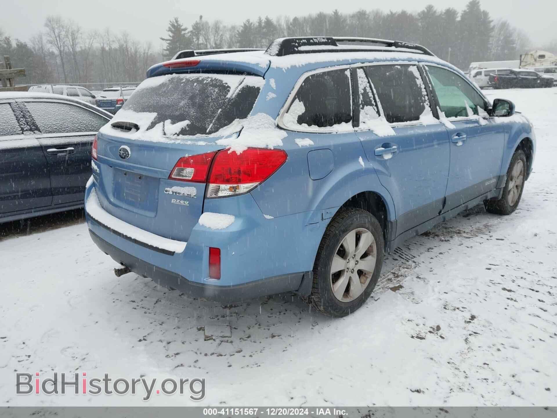 2011 SUBARU OUTBACK - VIN: 4S4BRBGC5B1445997 - Фото 4