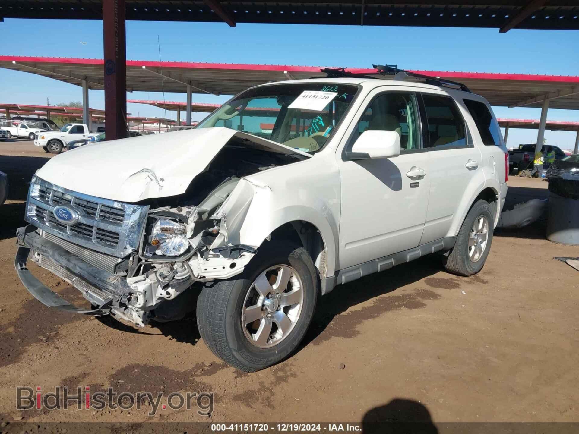 2011 FORD ESCAPE - VIN: 1FMCU0EG2BKC43612 - Фото 2