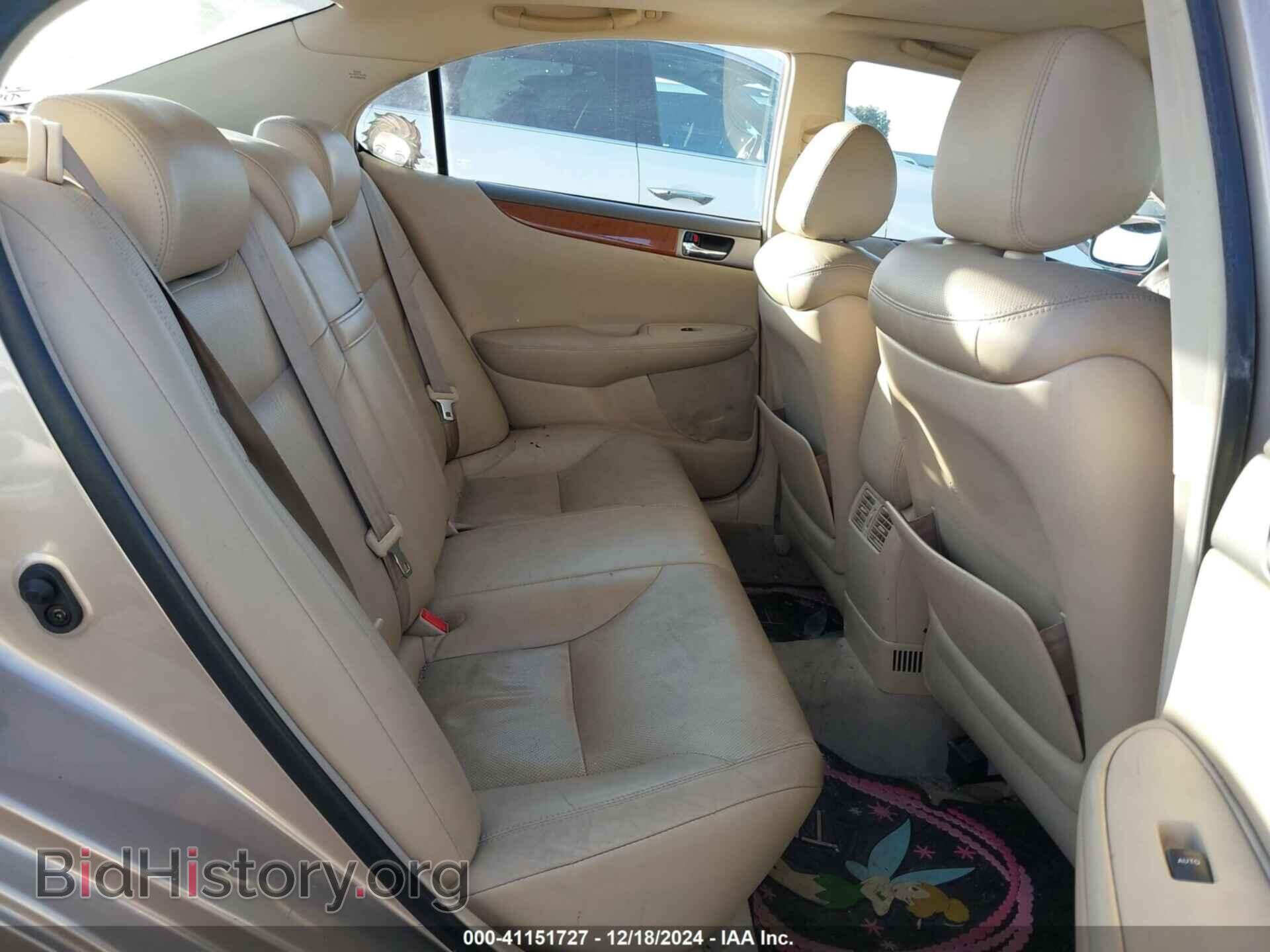 2005 LEXUS ES 330 - VIN: JTHBA30G755072665 - Фото 8