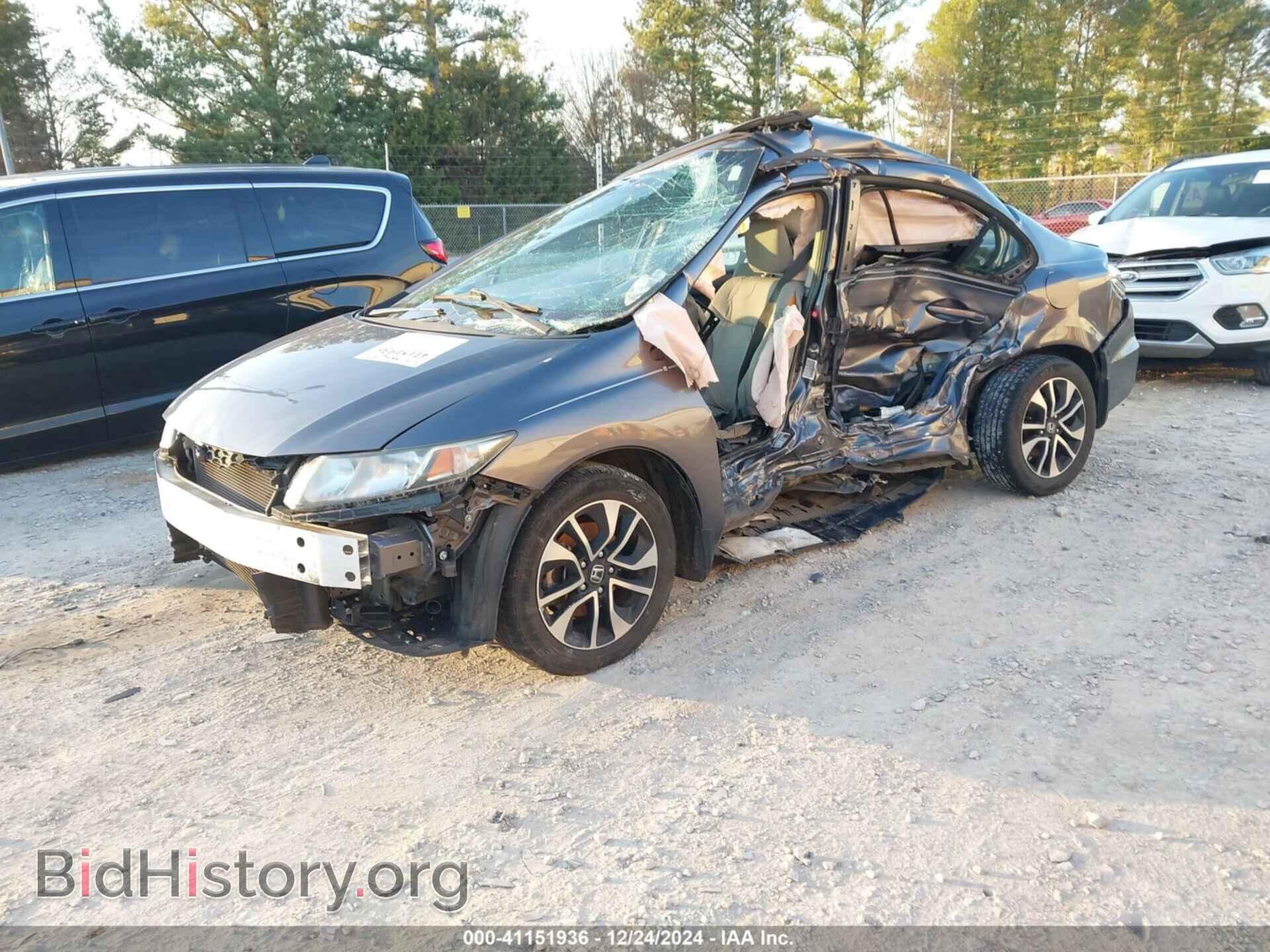 2015 HONDA CIVIC - VIN: 19XFB2F80FE002280 - Фото 2