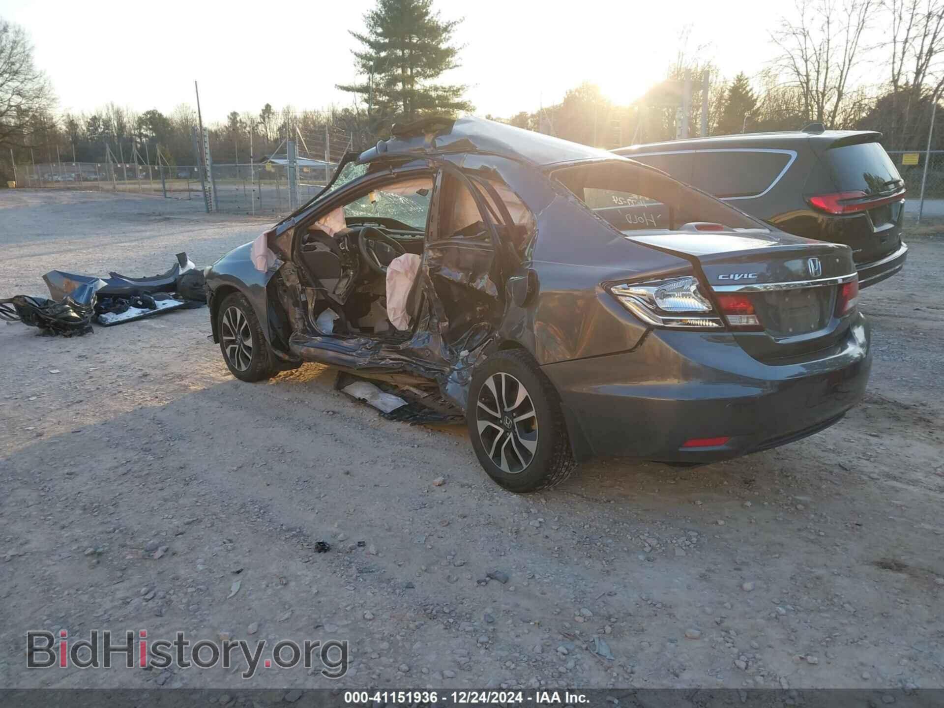 2015 HONDA CIVIC - VIN: 19XFB2F80FE002280 - Фото 3