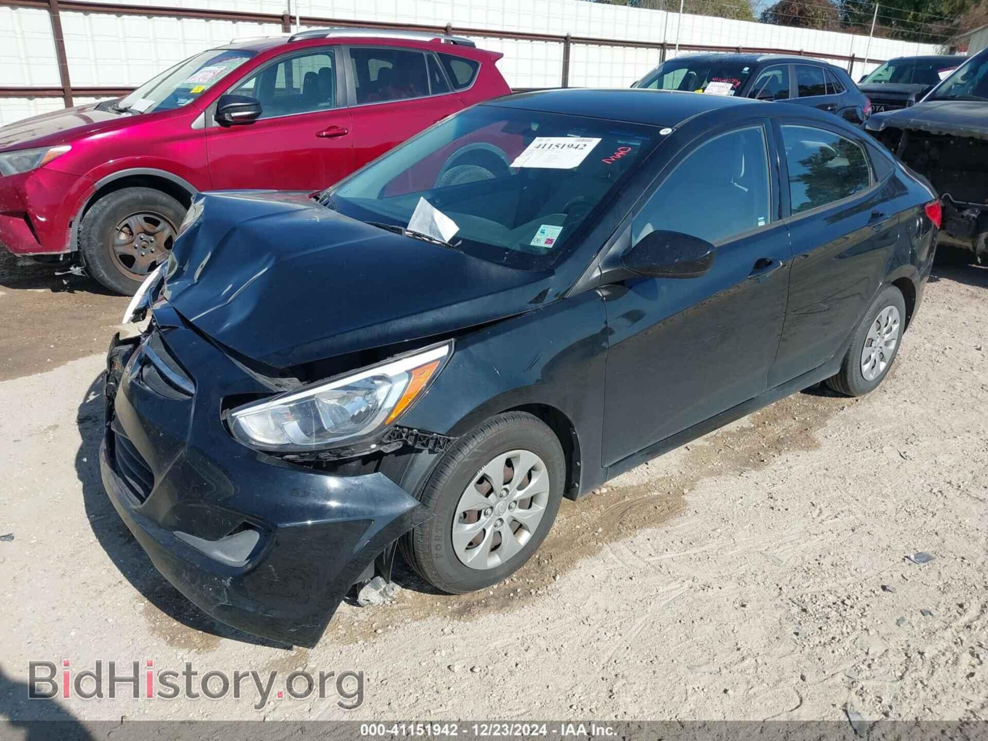 2017 HYUNDAI ACCENT - VIN: KMHCT4AE8HU242735 - Фото 2