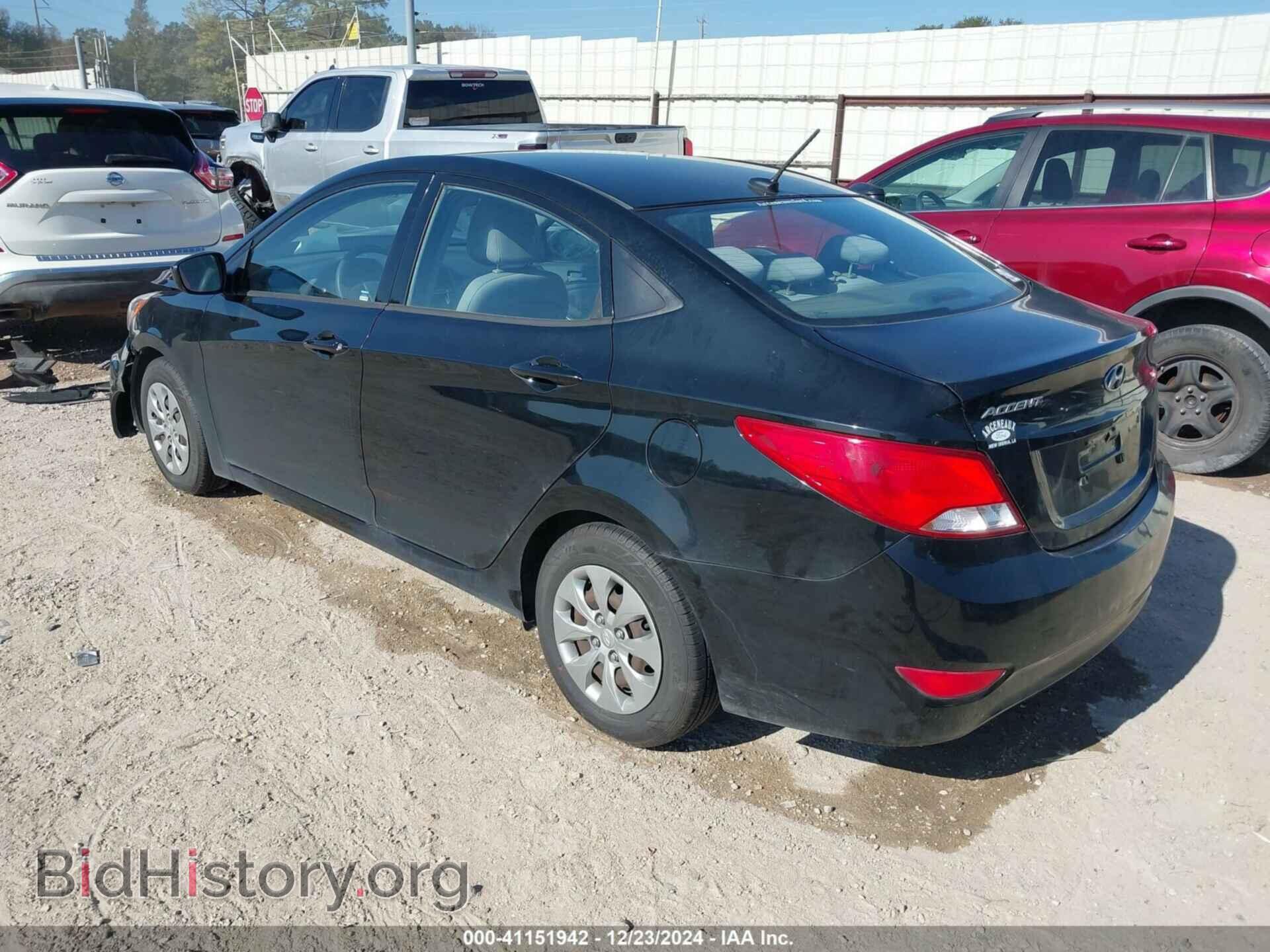 2017 HYUNDAI ACCENT - VIN: KMHCT4AE8HU242735 - Фото 3