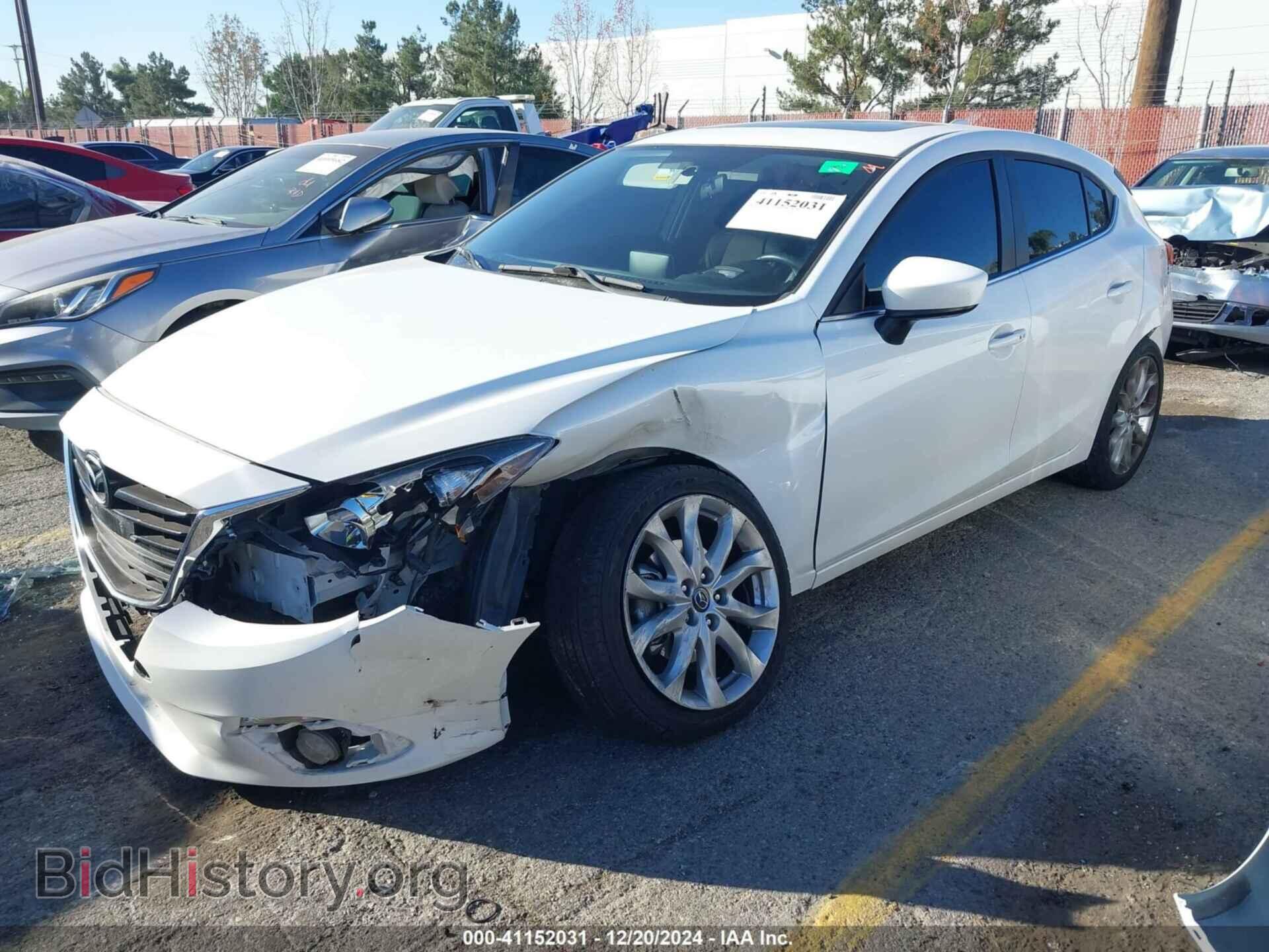 2015 MAZDA MAZDA3 - VIN: JM1BM1L34F1237117 - Фото 2