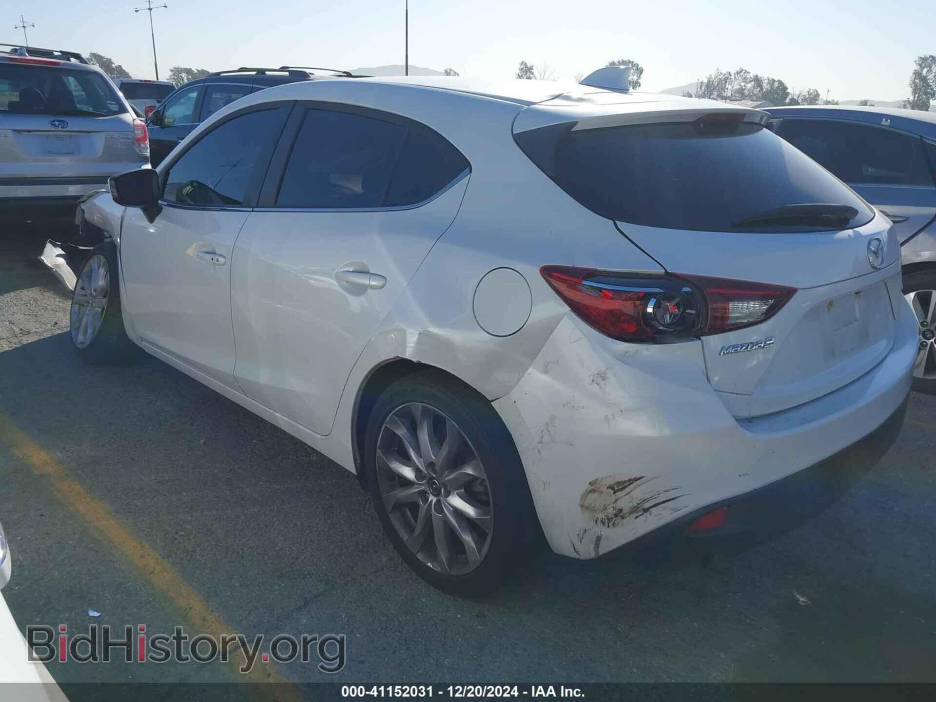 2015 MAZDA MAZDA3 - VIN: JM1BM1L34F1237117 - Фото 3