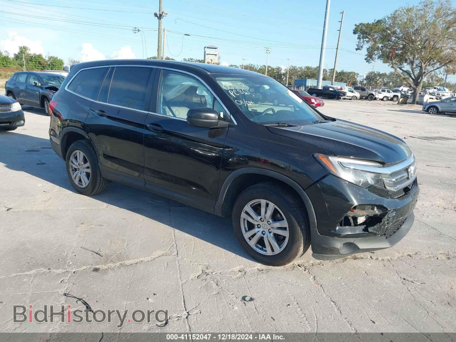 Photo 5FNYF6H15JB054172 - HONDA PILOT 2018