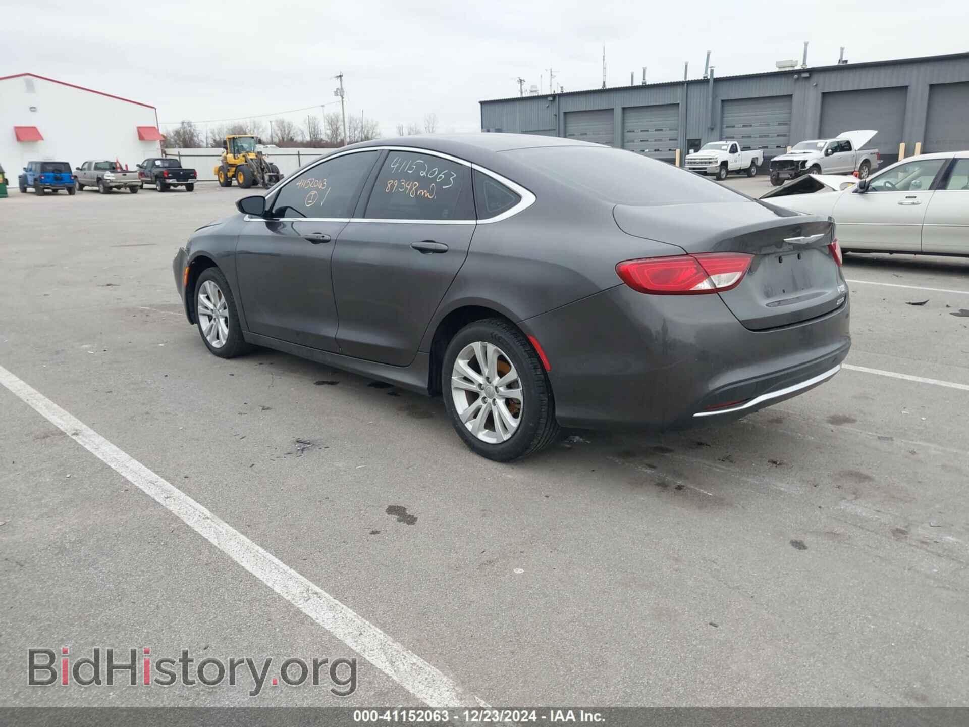 2015 CHRYSLER 200 - VIN: 1C3CCCAB6FN752601 - Фото 3