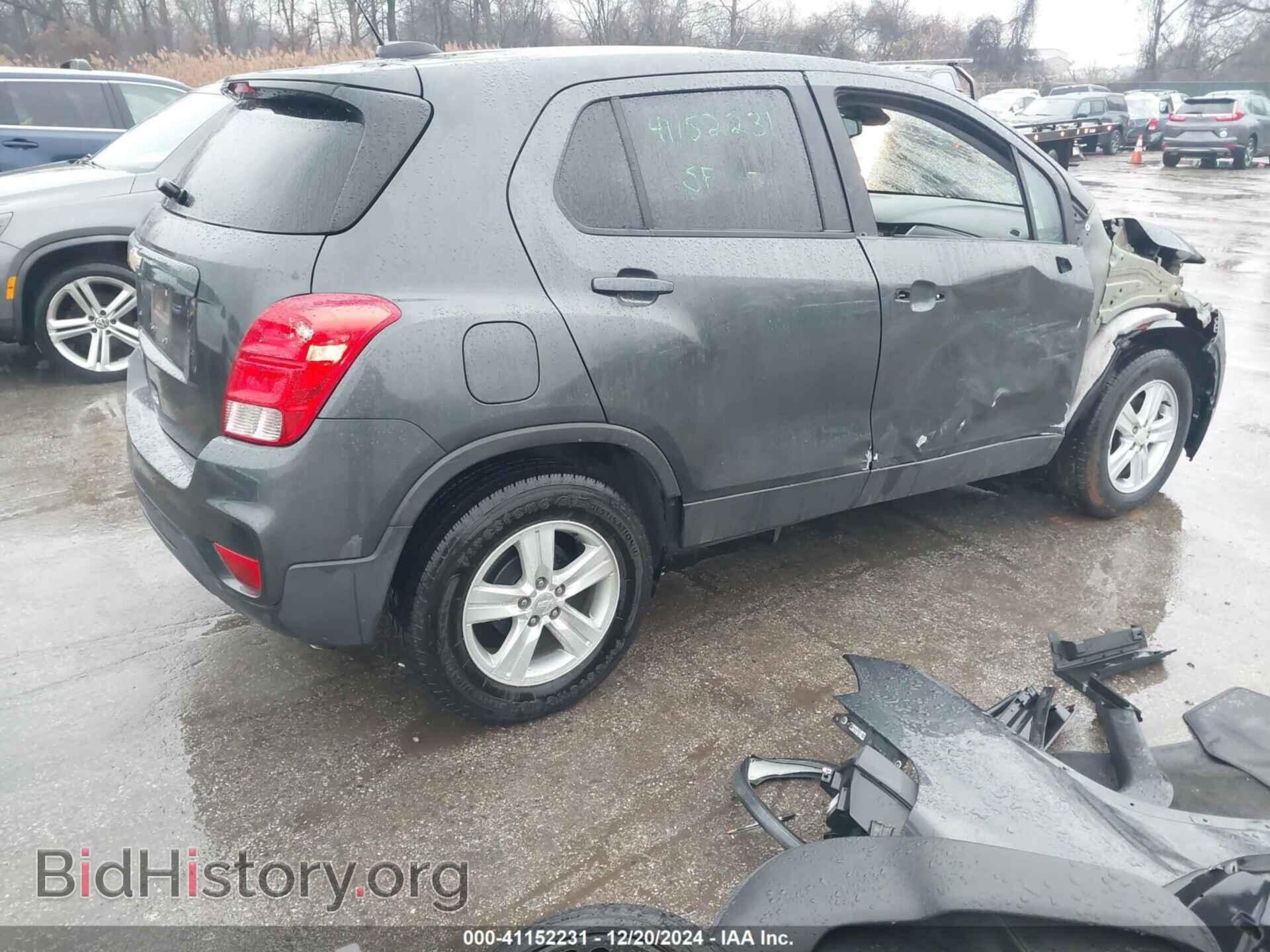 2020 CHEVROLET TRAX - VIN: 3GNCJKSBXLL112307 - Фото 4