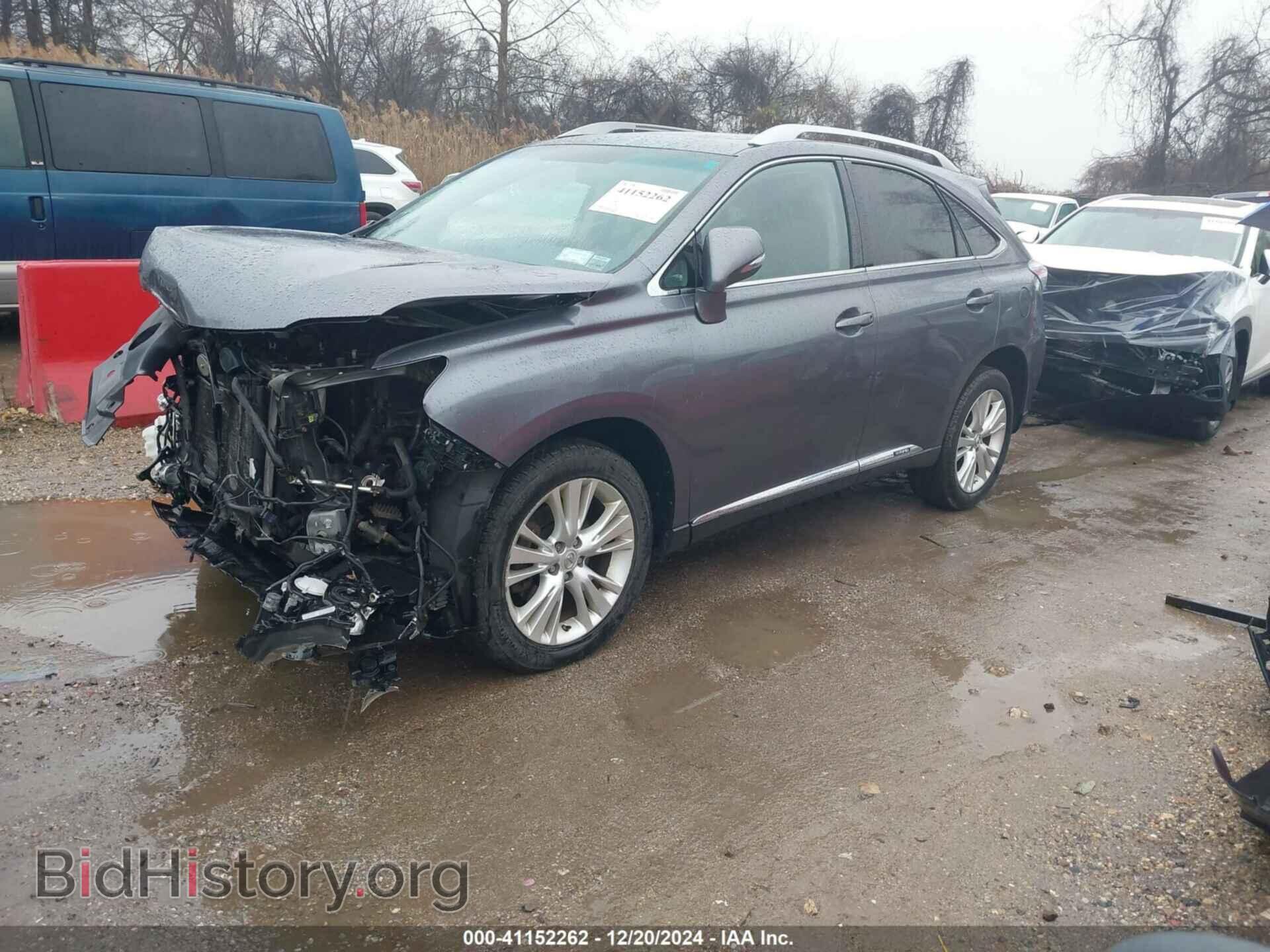 2012 LEXUS RX 450H - VIN: JTJBC1BA4C2428123 - Фото 2