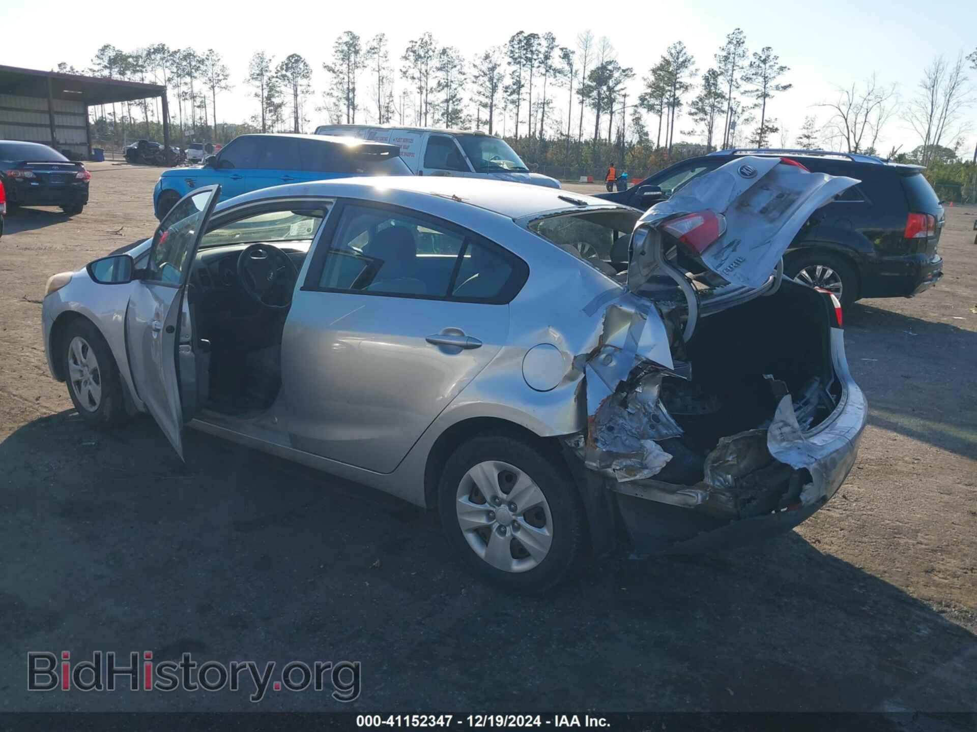 2014 KIA FORTE - VIN: KNAFK4A6XE5156696 - Фото 3