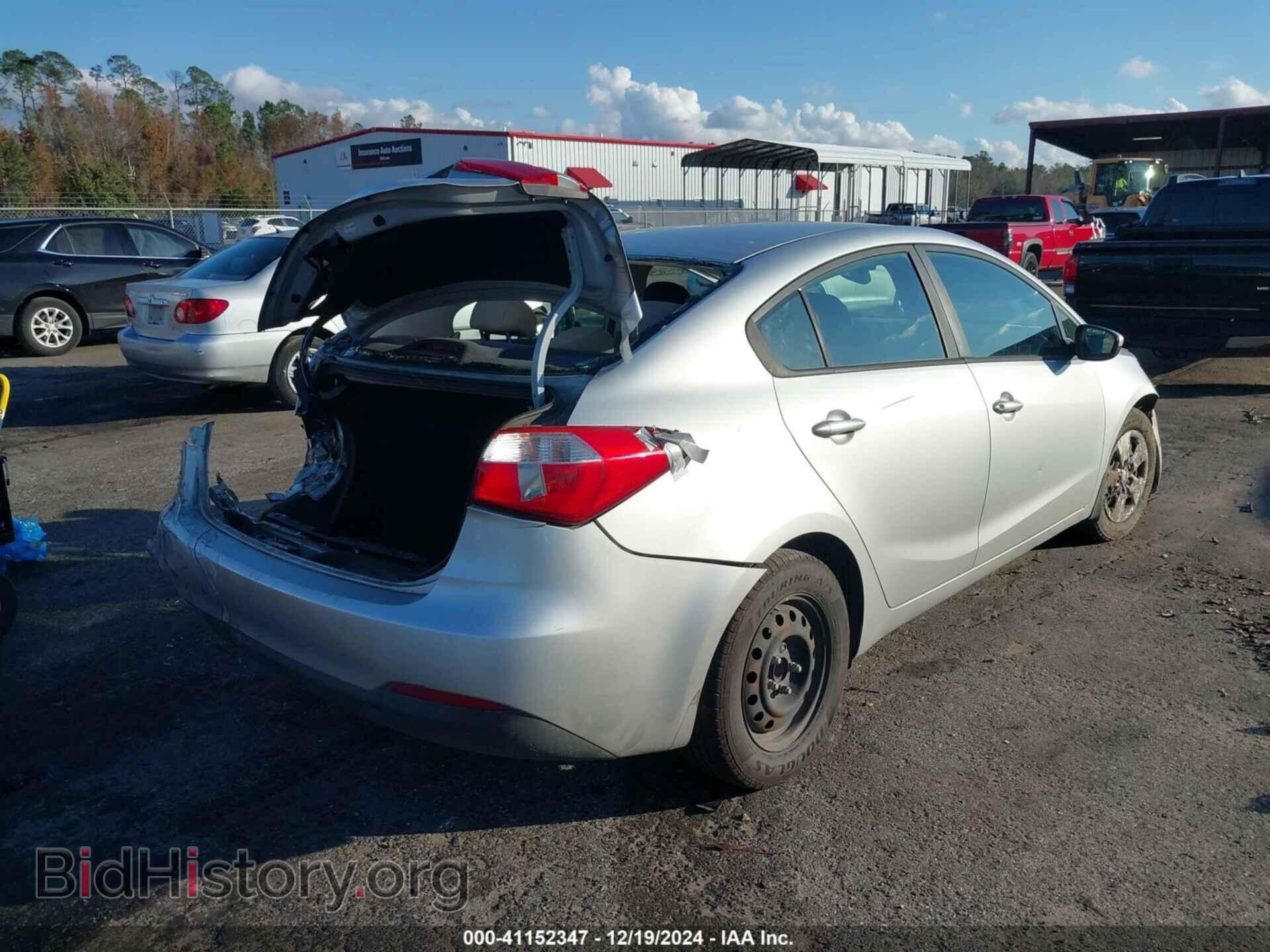 2014 KIA FORTE - VIN: KNAFK4A6XE5156696 - Фото 4