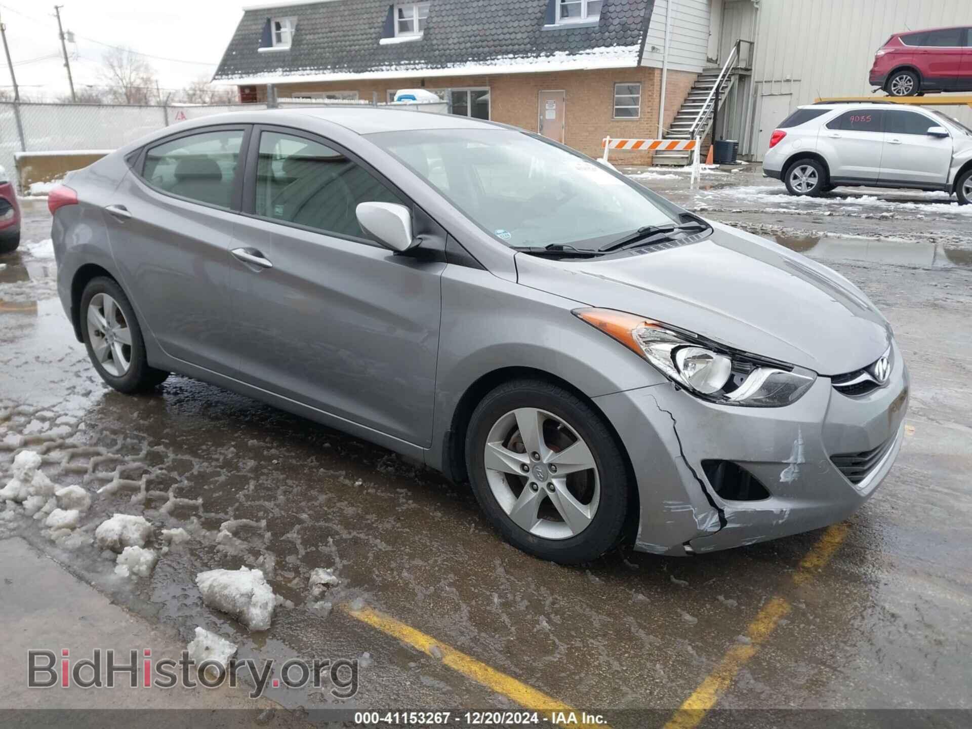 Photo KMHDH4AE3CU366135 - HYUNDAI ELANTRA 2012