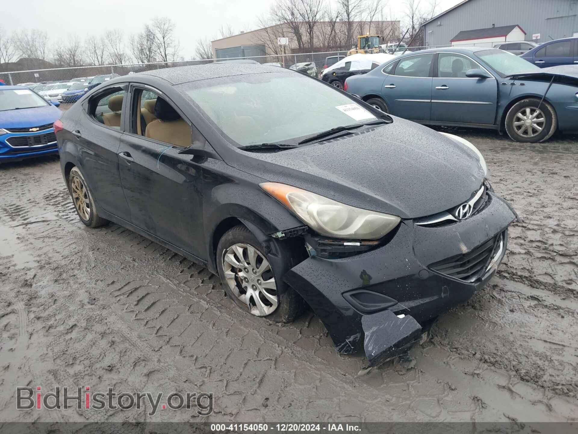 Photo 5NPDH4AE3CH135881 - HYUNDAI ELANTRA 2012
