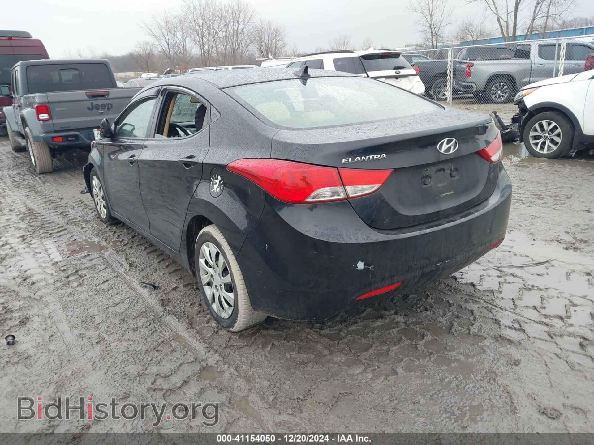 2012 HYUNDAI ELANTRA - VIN: 5NPDH4AE3CH135881 - Фото 3