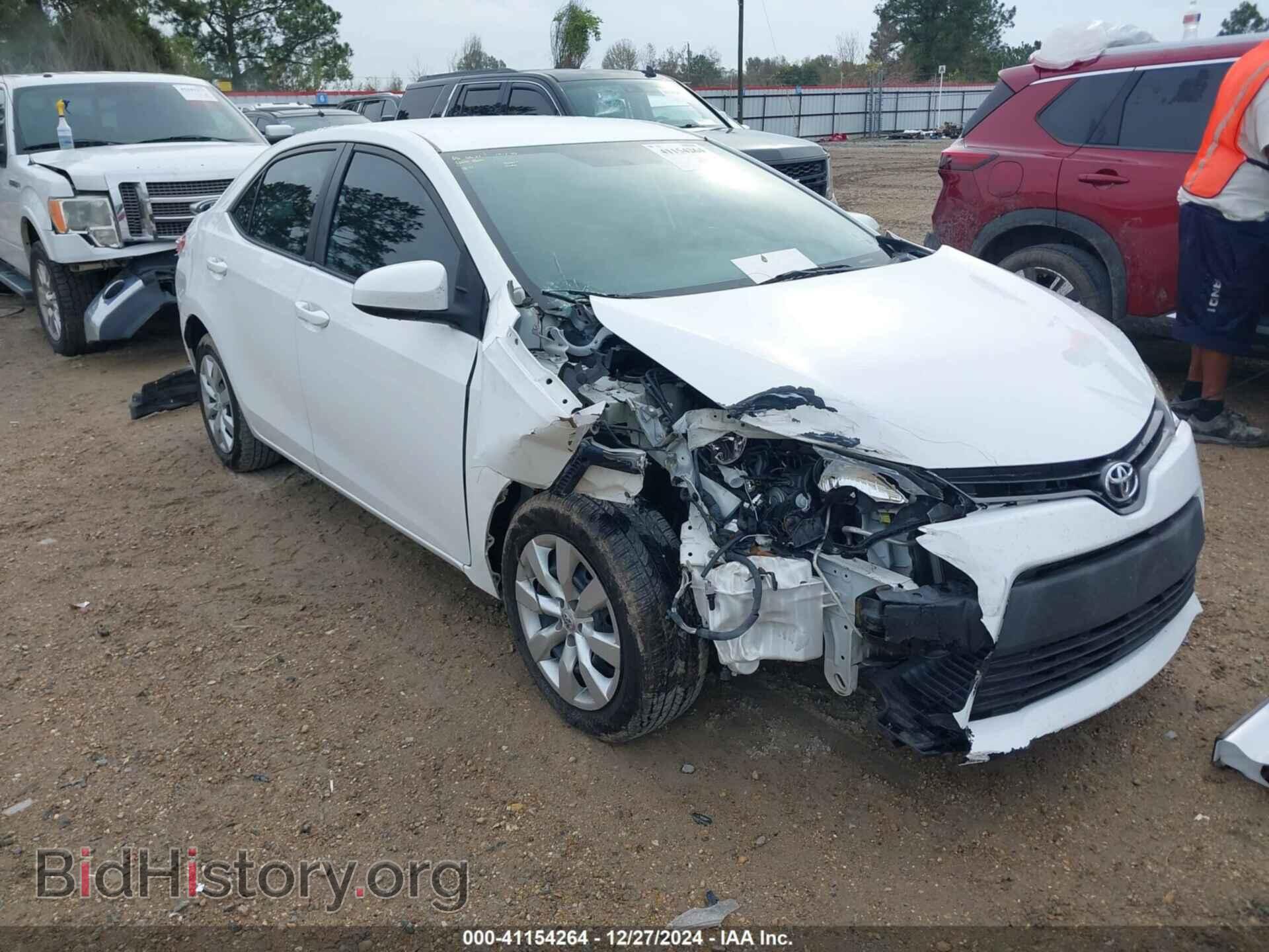 Фотография 2T1BURHE2GC627185 - TOYOTA COROLLA 2016