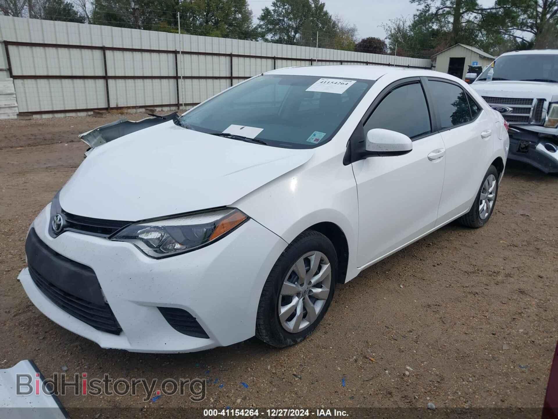 2016 TOYOTA COROLLA - VIN: 2T1BURHE2GC627185 - Фото 2