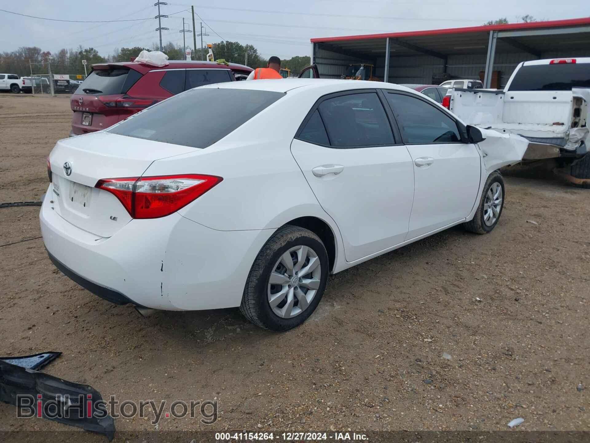 2016 TOYOTA COROLLA - VIN: 2T1BURHE2GC627185 - Фото 4