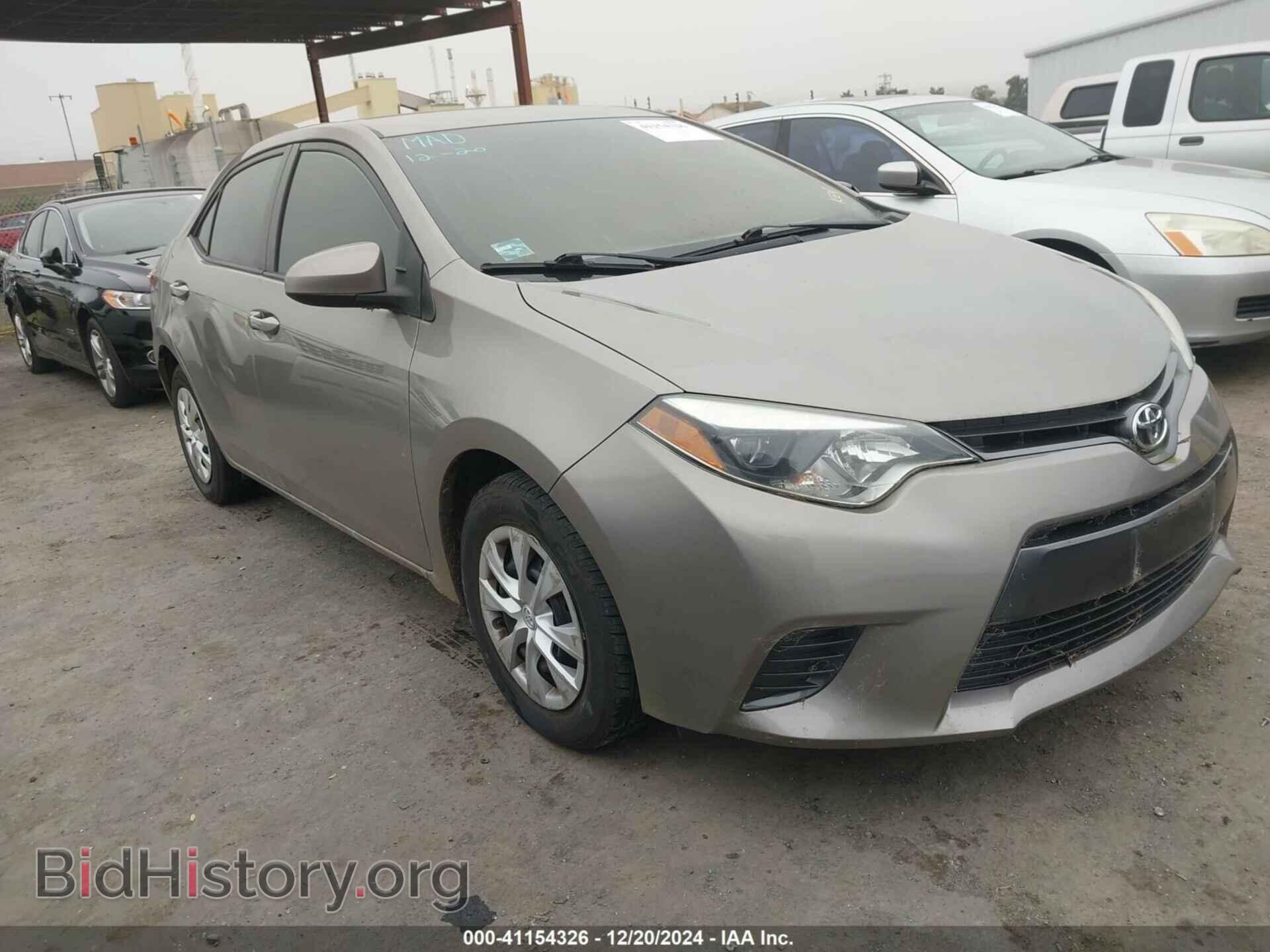Фотография 2T1BPRHE8FC324305 - TOYOTA COROLLA 2015