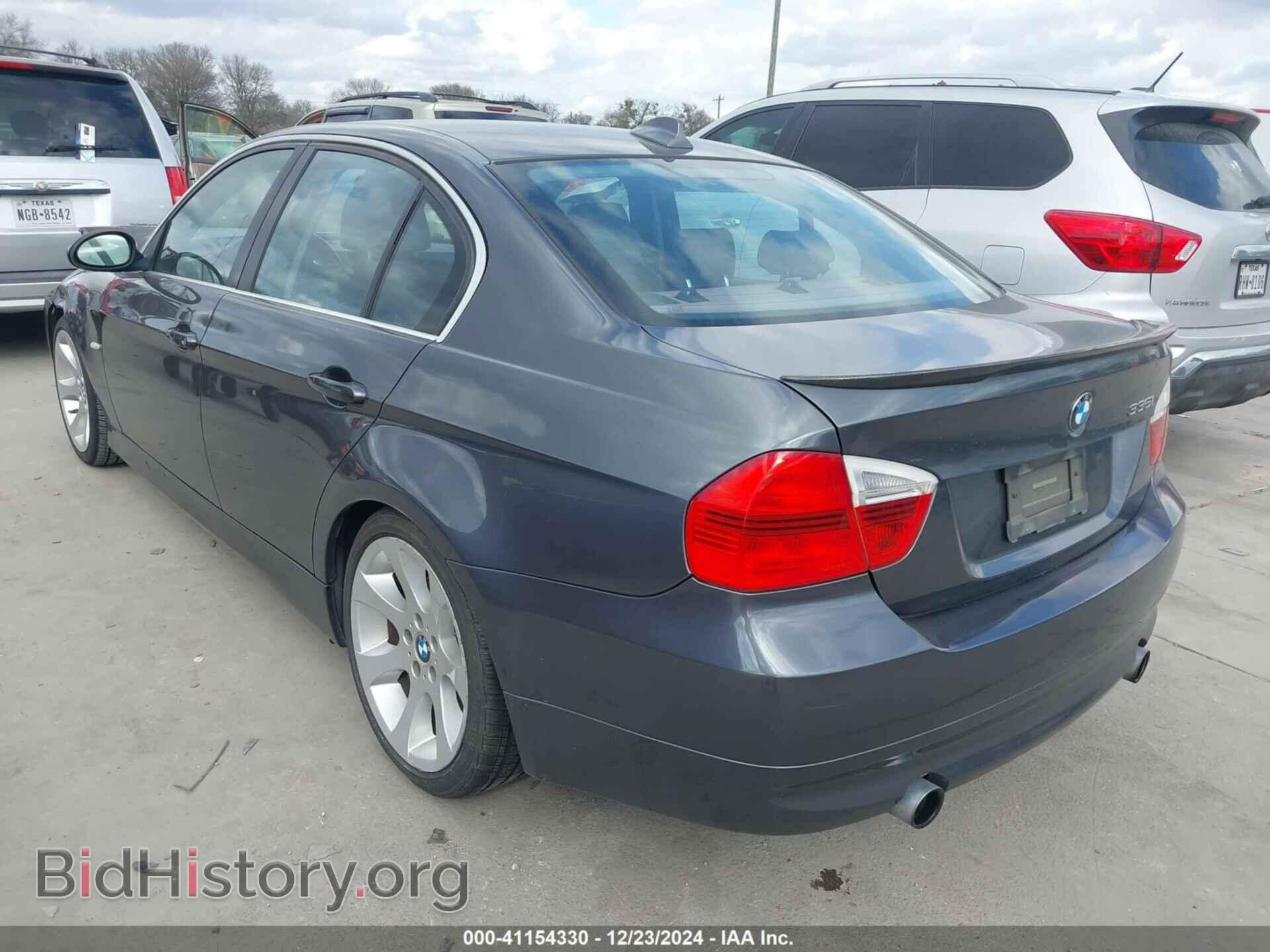 2007 BMW 335 - VIN: WBAVB73527P101202 - Фото 3