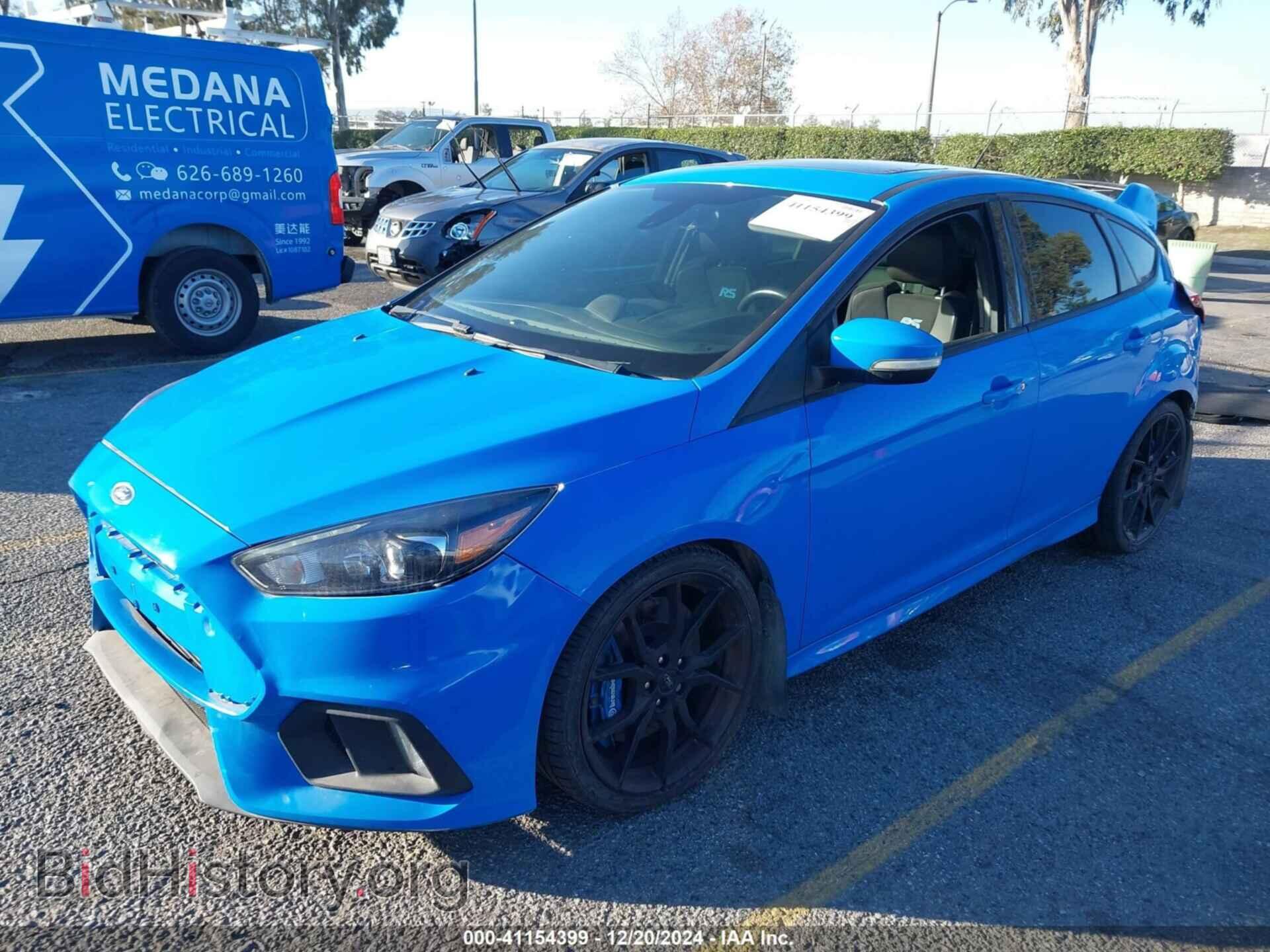 2016 FORD FOCUS RS - VIN: WF0DP3TH3G4115482 - Фото 2
