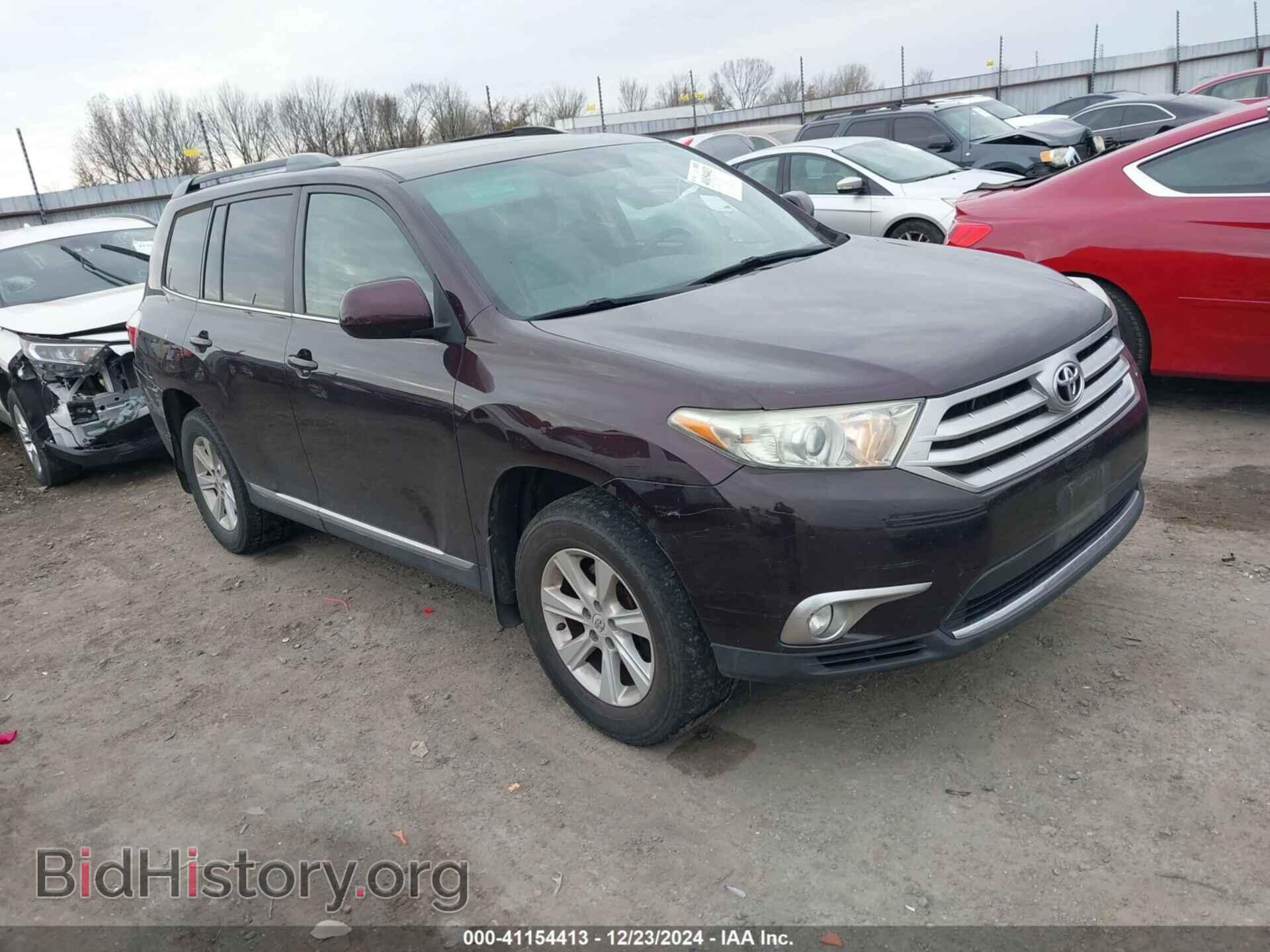 Photo 5TDBK3EH2DS201405 - TOYOTA HIGHLANDER 2013