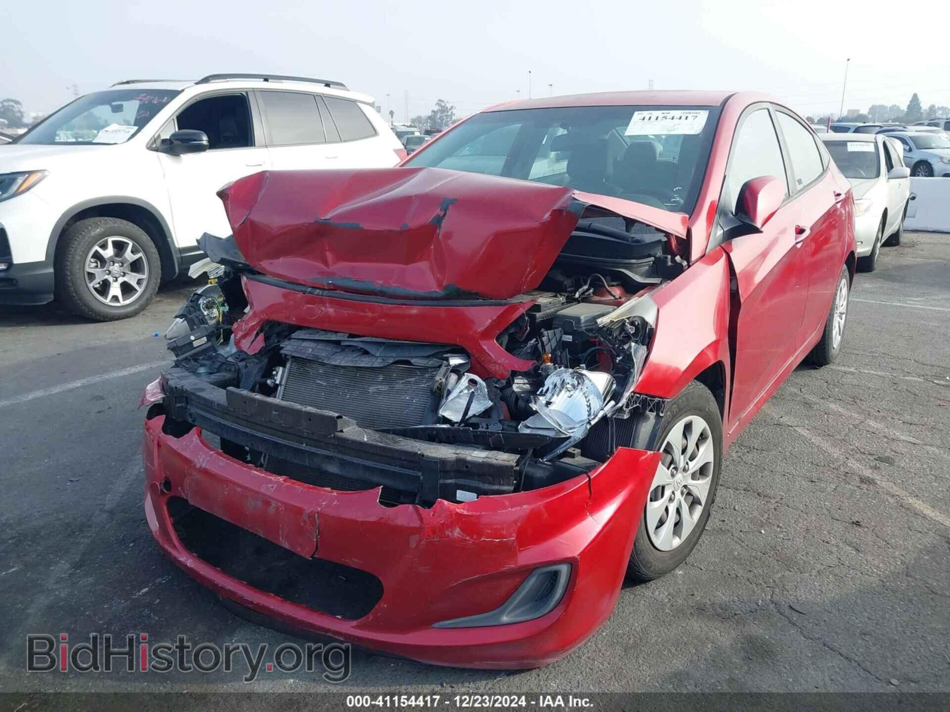 2015 HYUNDAI ACCENT - VIN: KMHCT4AE1FU873470 - Фото 2