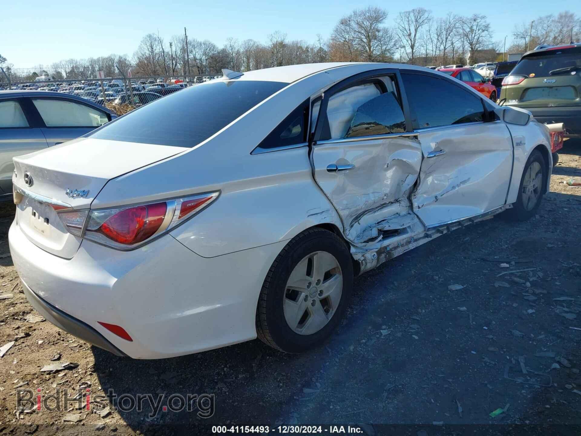 2012 HYUNDAI SONATA - VIN: KMHEC4A41CA032911 - Фото 4