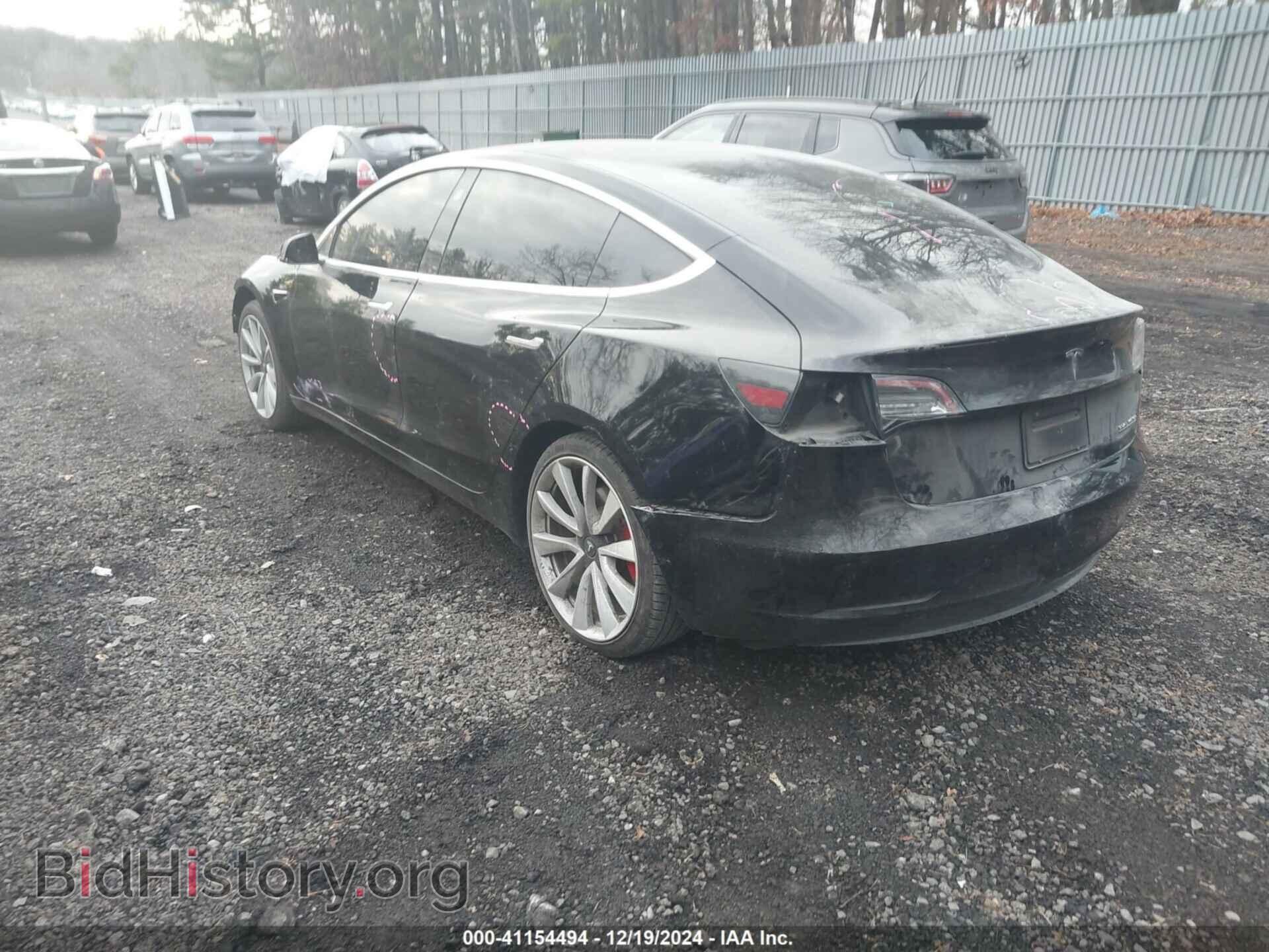 2019 TESLA MODEL 3 - VIN: 5YJ3E1EB4KF434215 - Фото 3