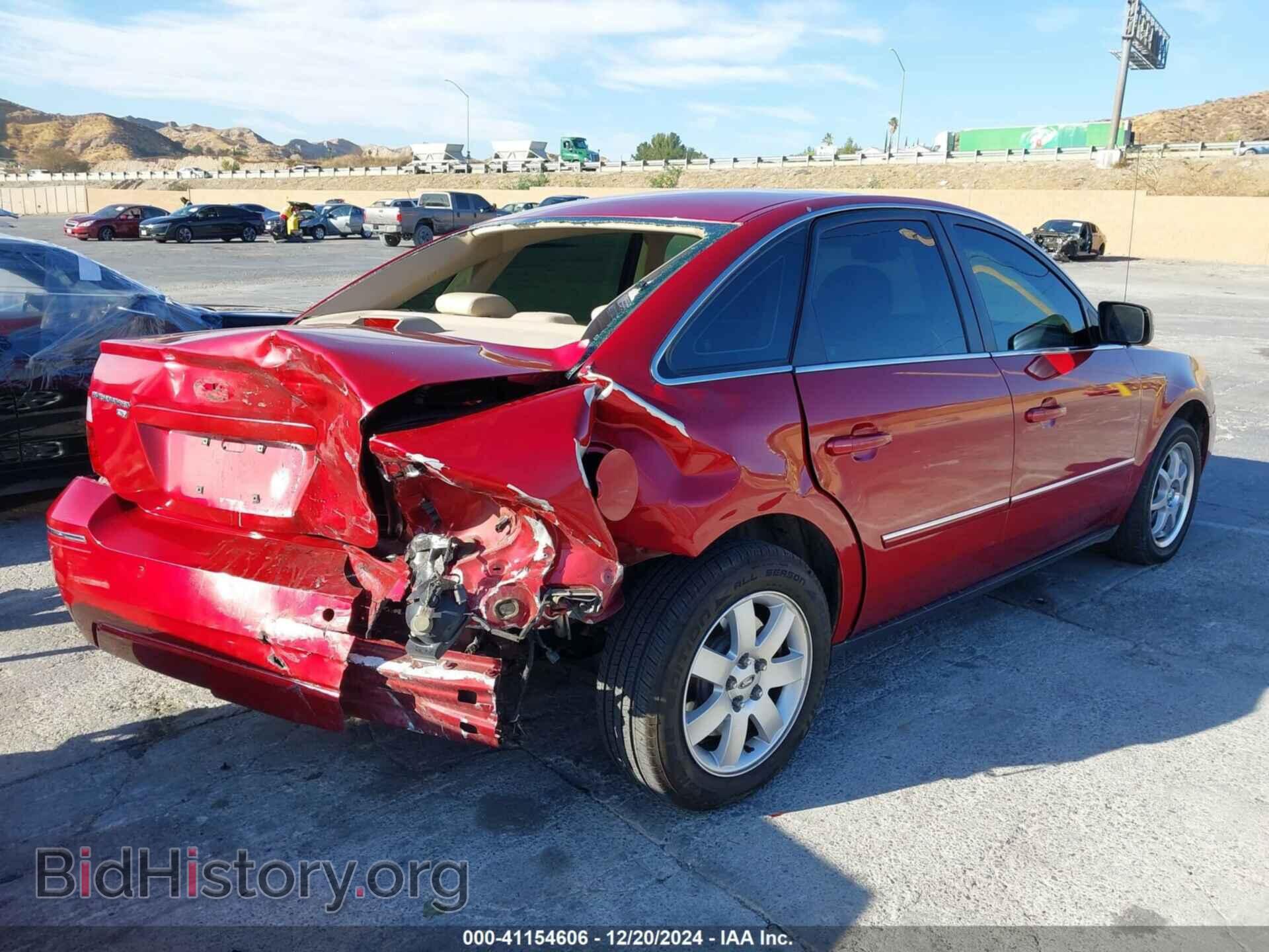 2005 FORD FIVE HUNDRED - VIN: 1FAHP27175G145517 - Фото 4