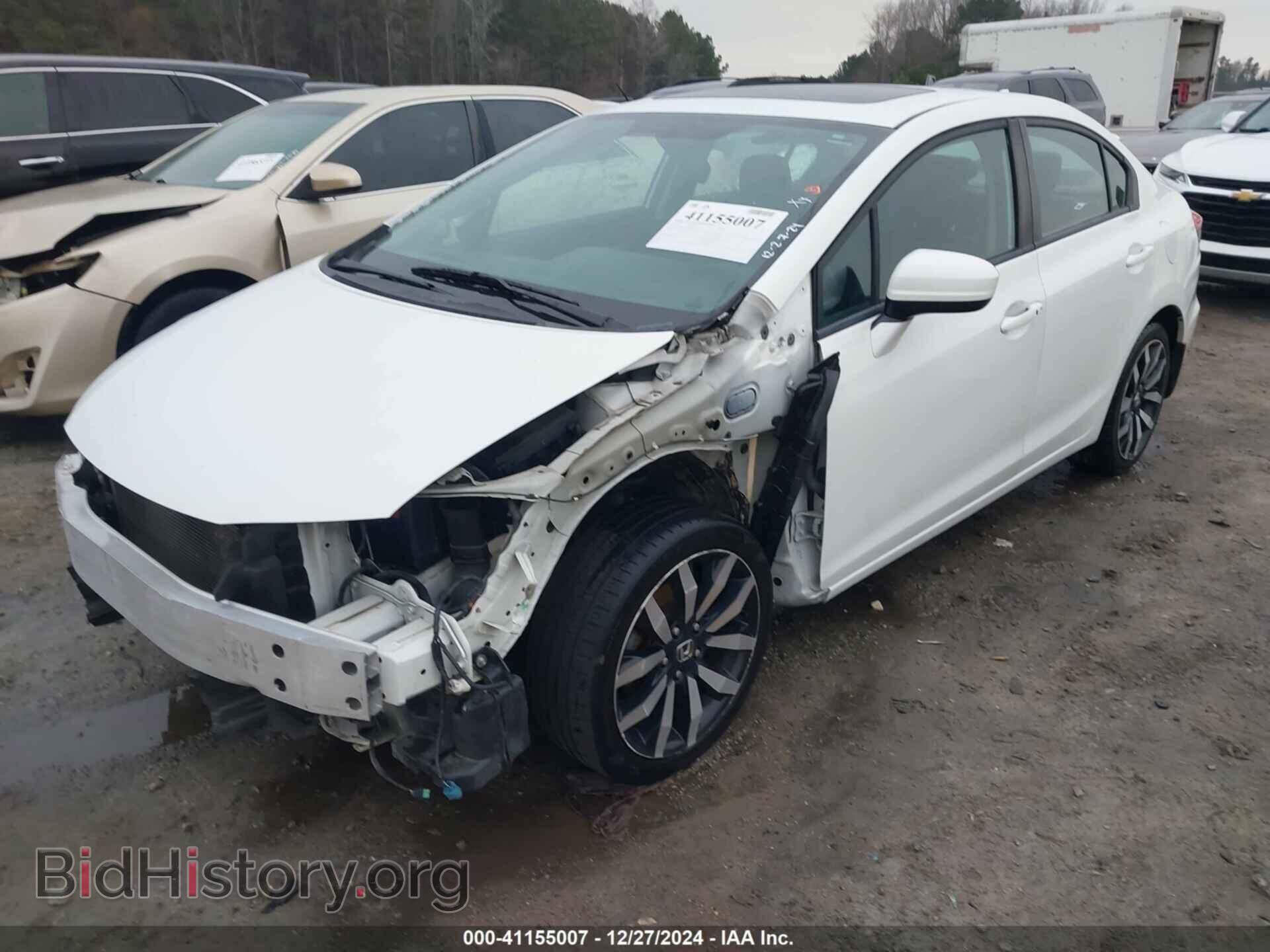 2014 HONDA CIVIC - VIN: 19XFB2F93EE056874 - Фото 2