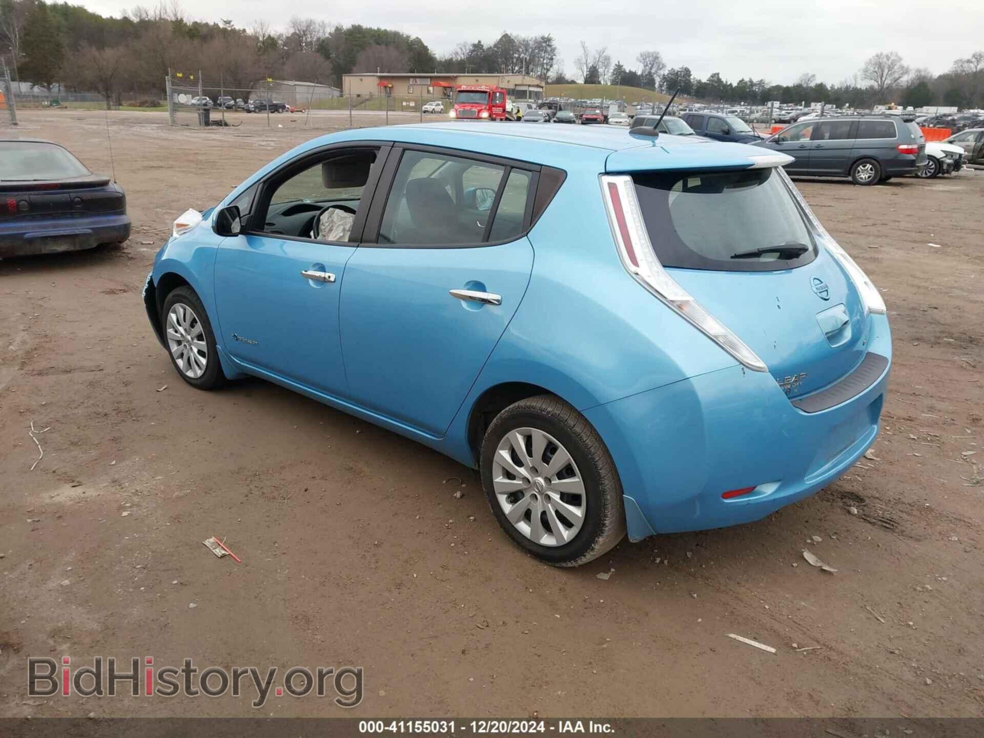 2015 NISSAN LEAF - VIN: 1N4AZ0CP7FC331593 - Фото 3