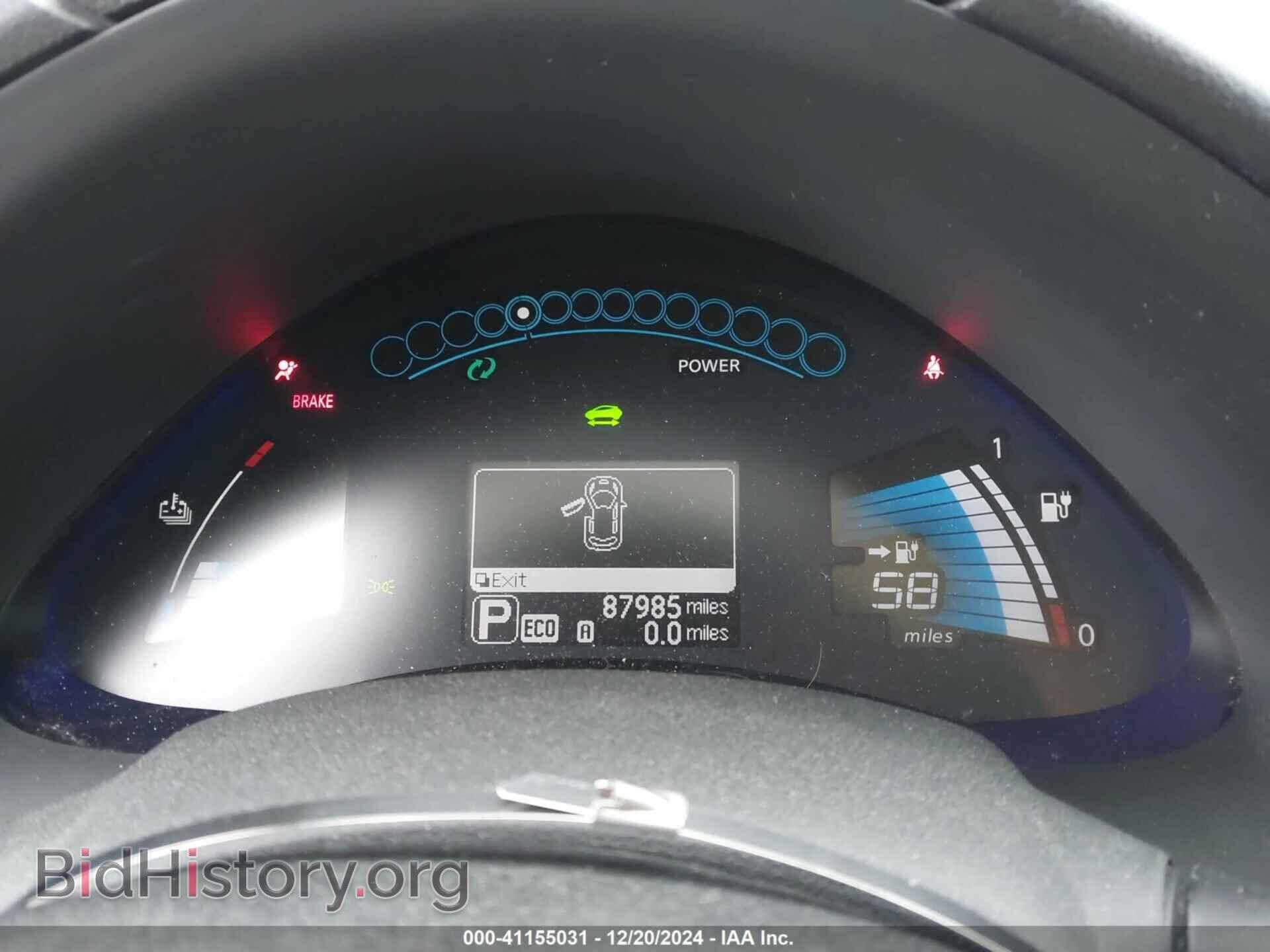 2015 NISSAN LEAF - VIN: 1N4AZ0CP7FC331593 - Фото 7