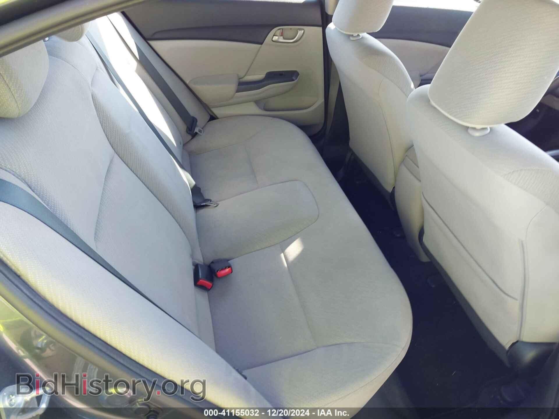 2013 HONDA CIVIC - VIN: 19XFB2F51DE025652 - Фото 8